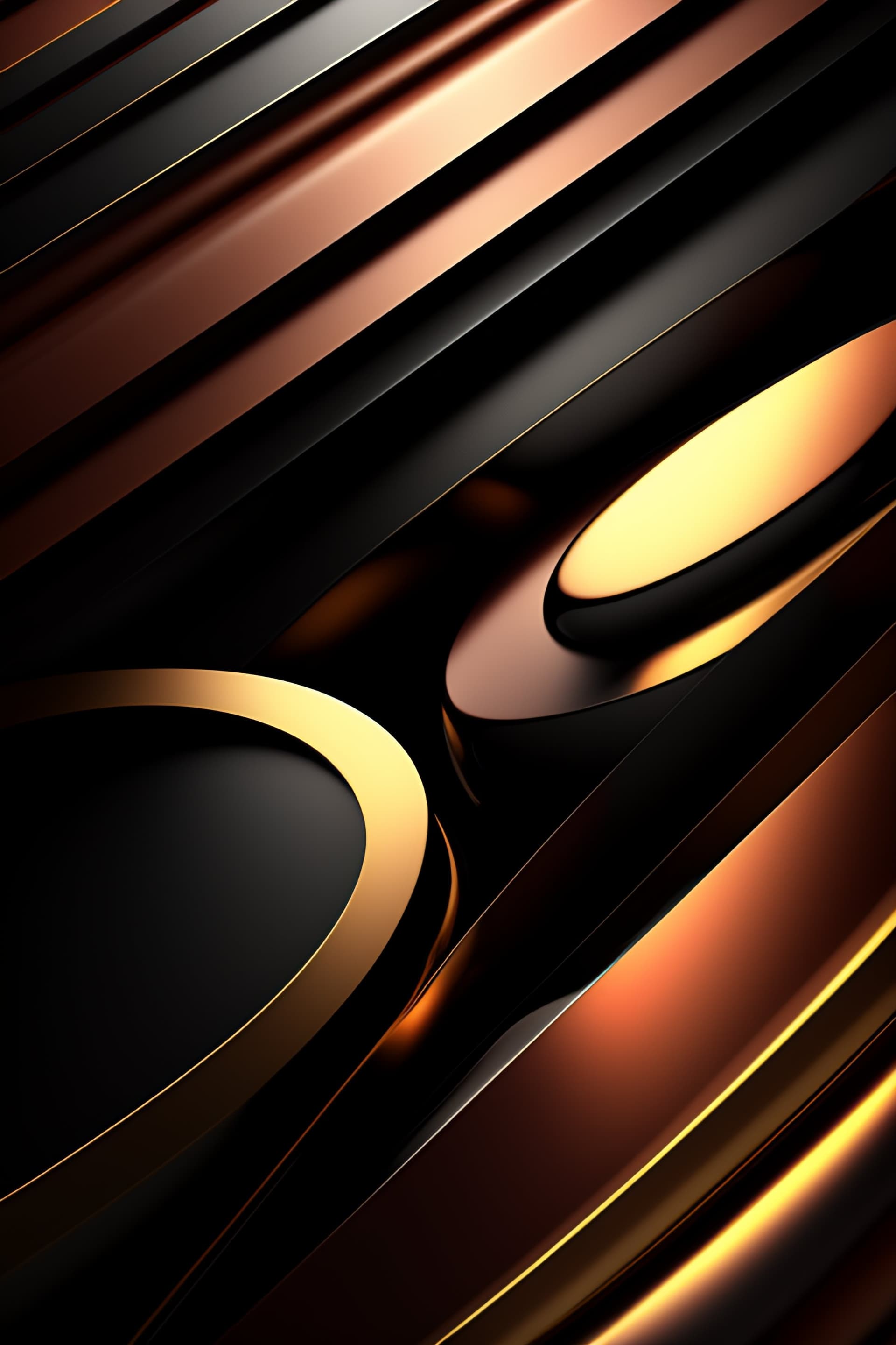 Bronze Rings - Pro phone wallpaper
