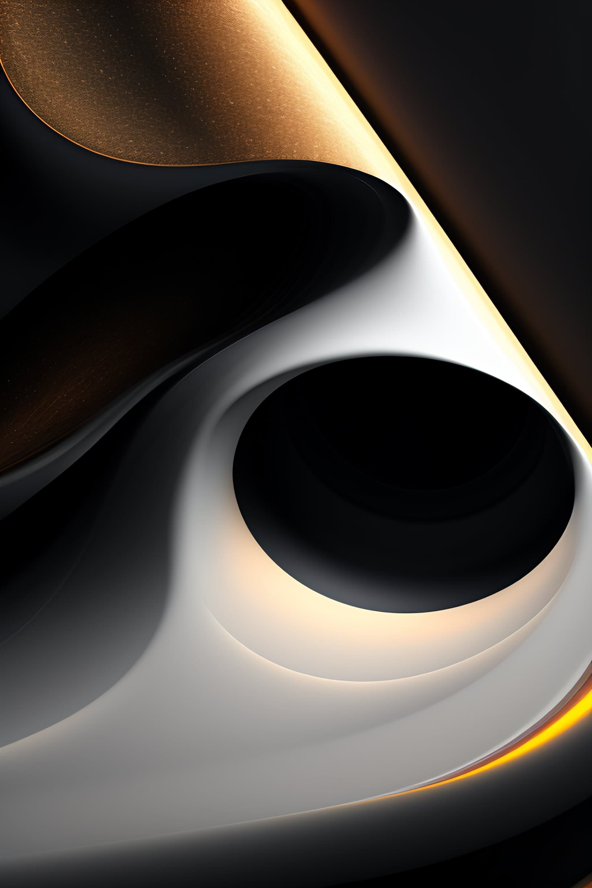 Abstract Dark Swirl - Pro phone wallpaper