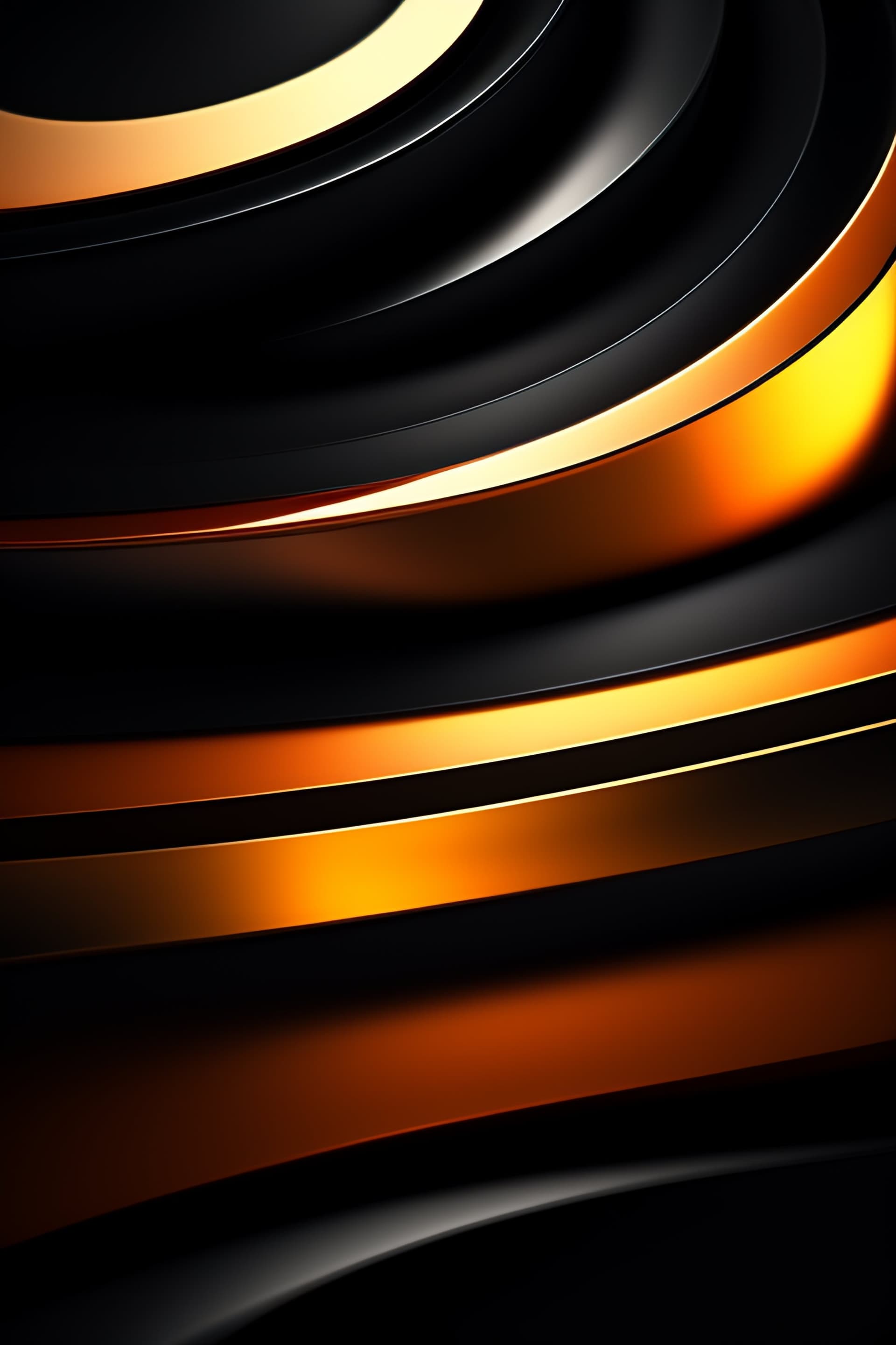 Golden Curves - Pro phone wallpaper
