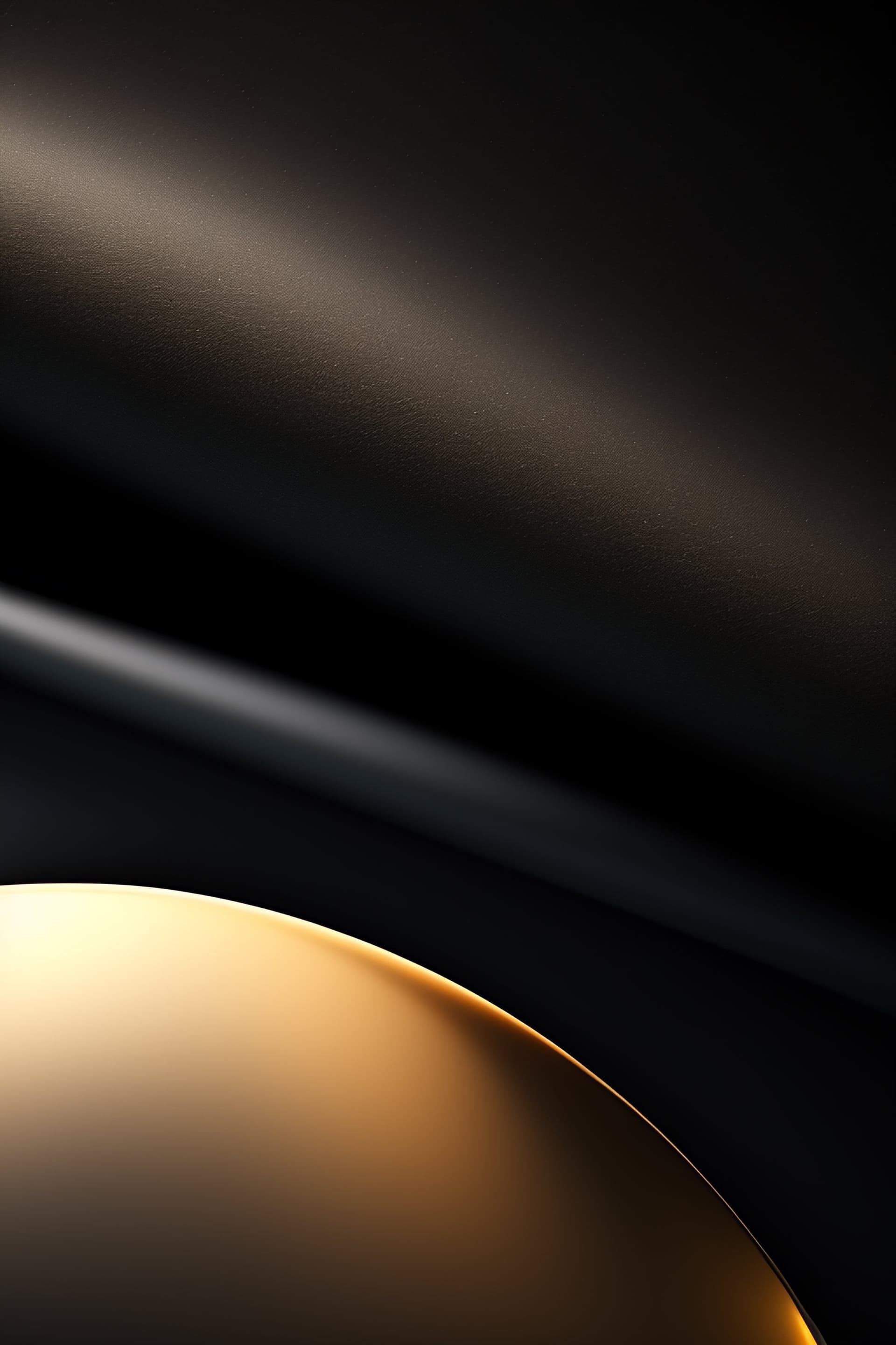Dark Golden Curve - Pro phone wallpaper