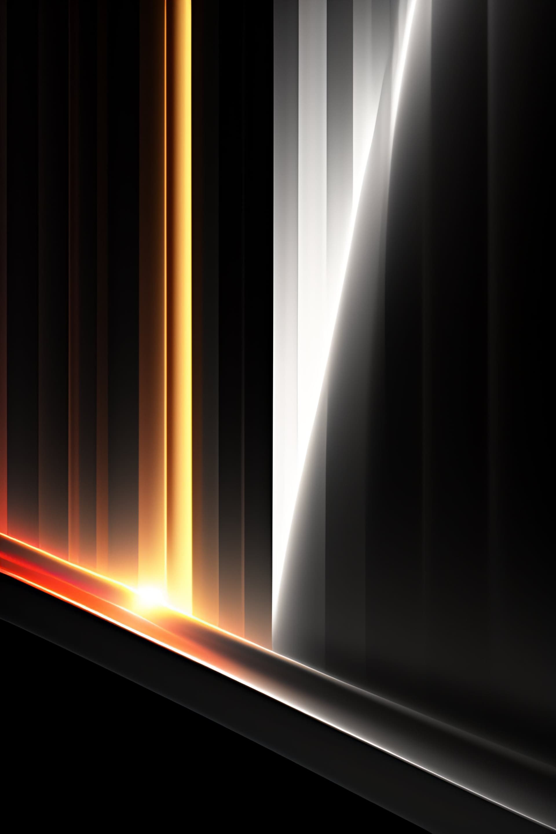 Luminous Light Beams - Pro phone wallpaper