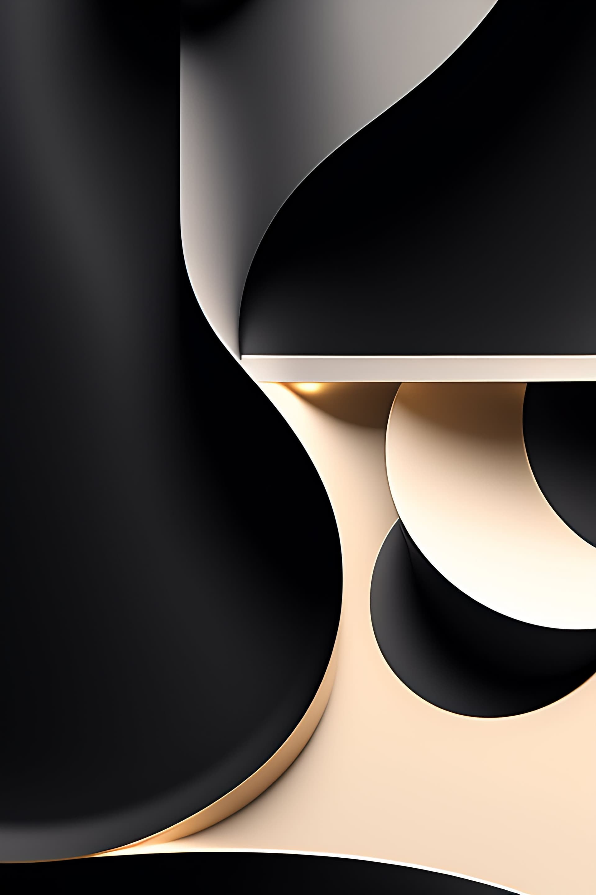 Abstract Paper Forms - Pro phone wallpaper