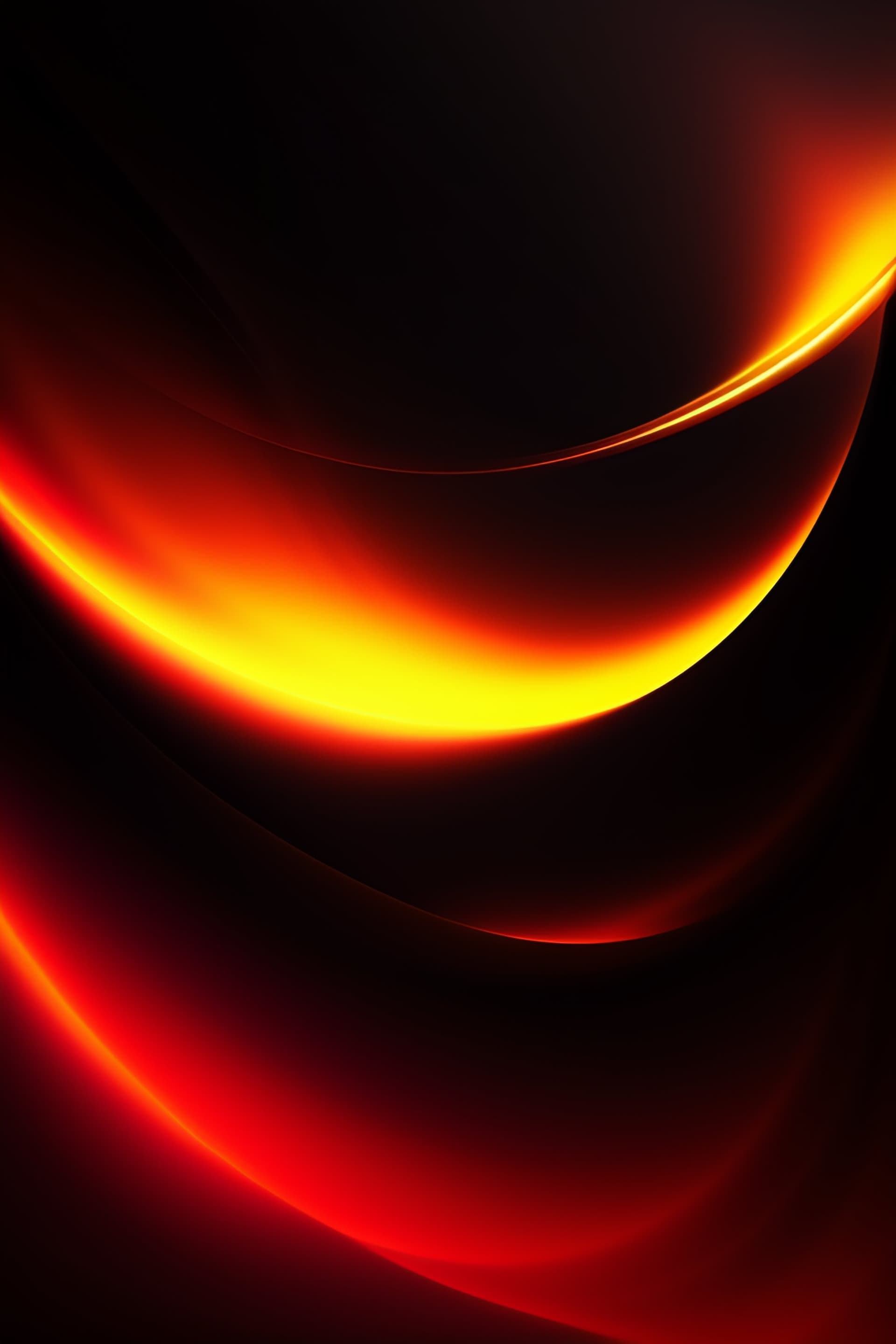 Burning Light Swirls - Pro phone wallpaper