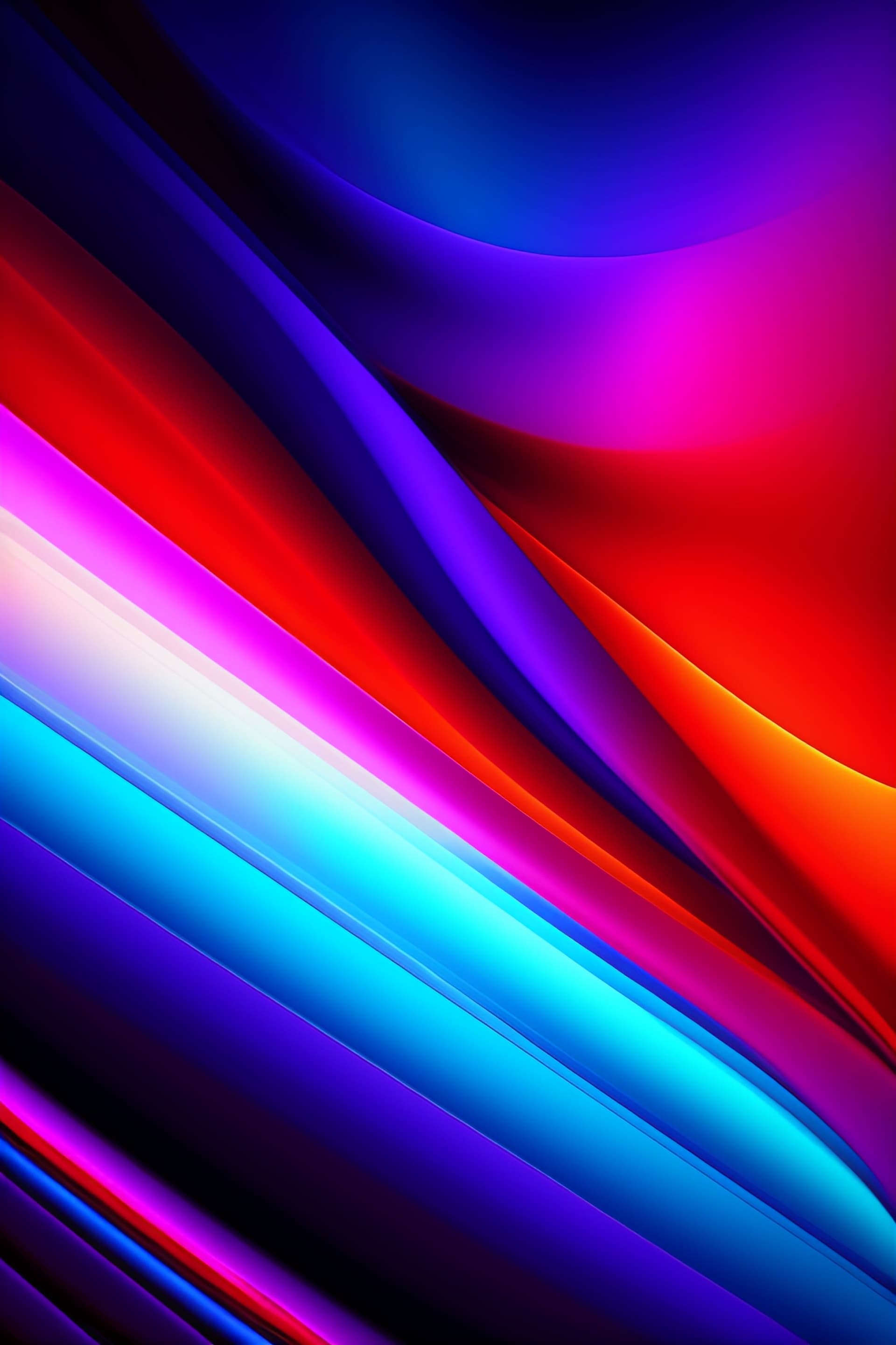 Radiant Color Streams - Pro phone wallpaper