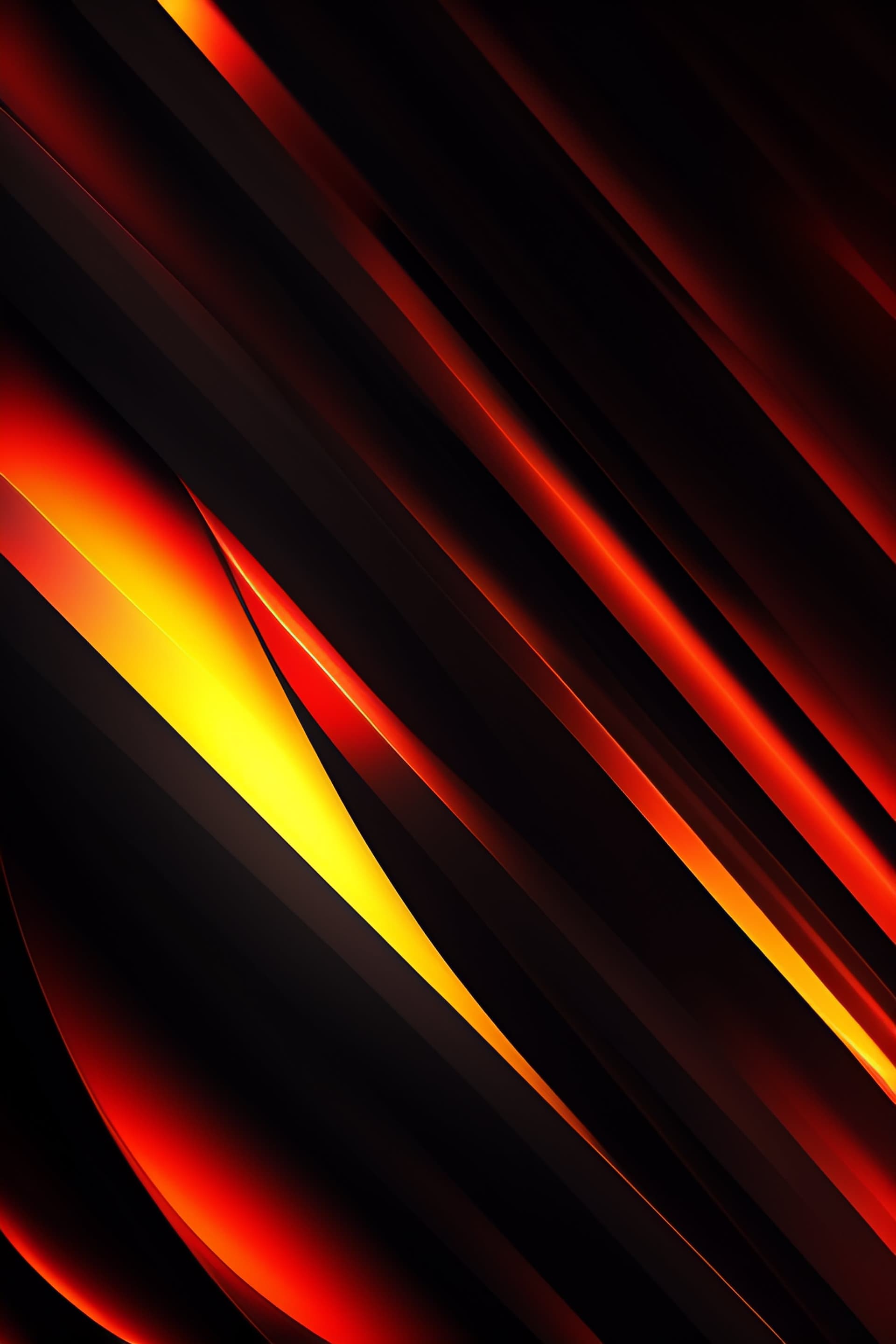 Fiery Stripes - Pro phone wallpaper