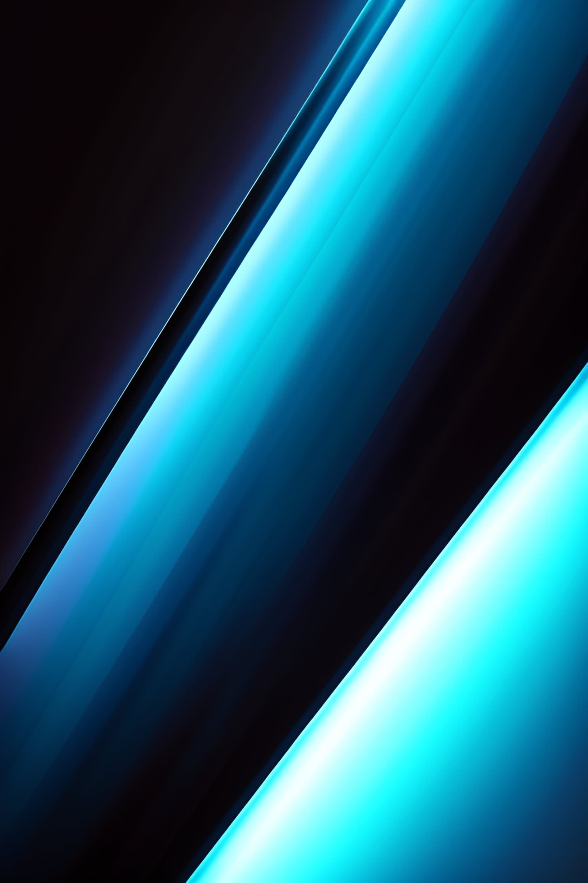 Teal Edge - Pro phone wallpaper