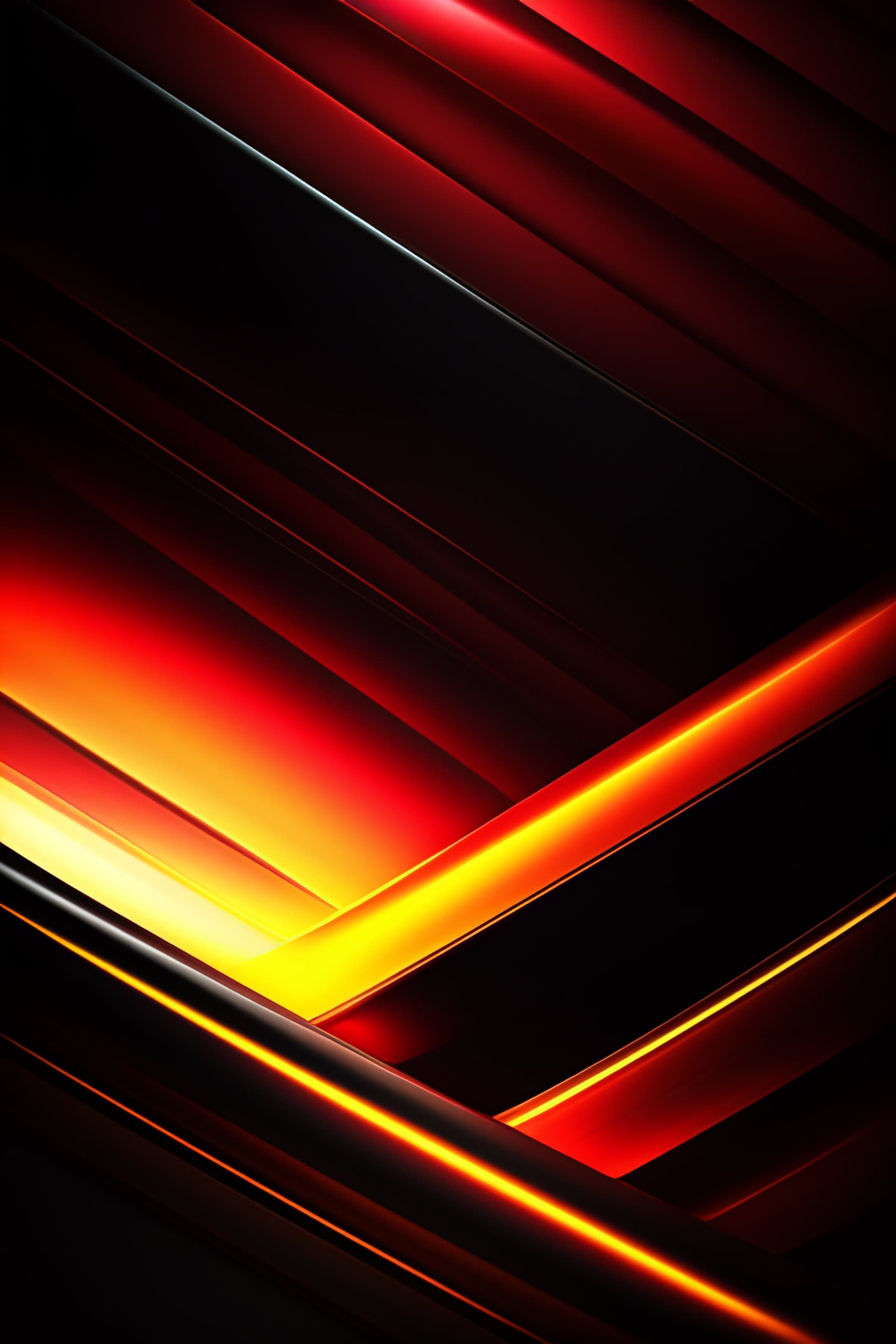 Fiery Stripes - Pro phone wallpaper