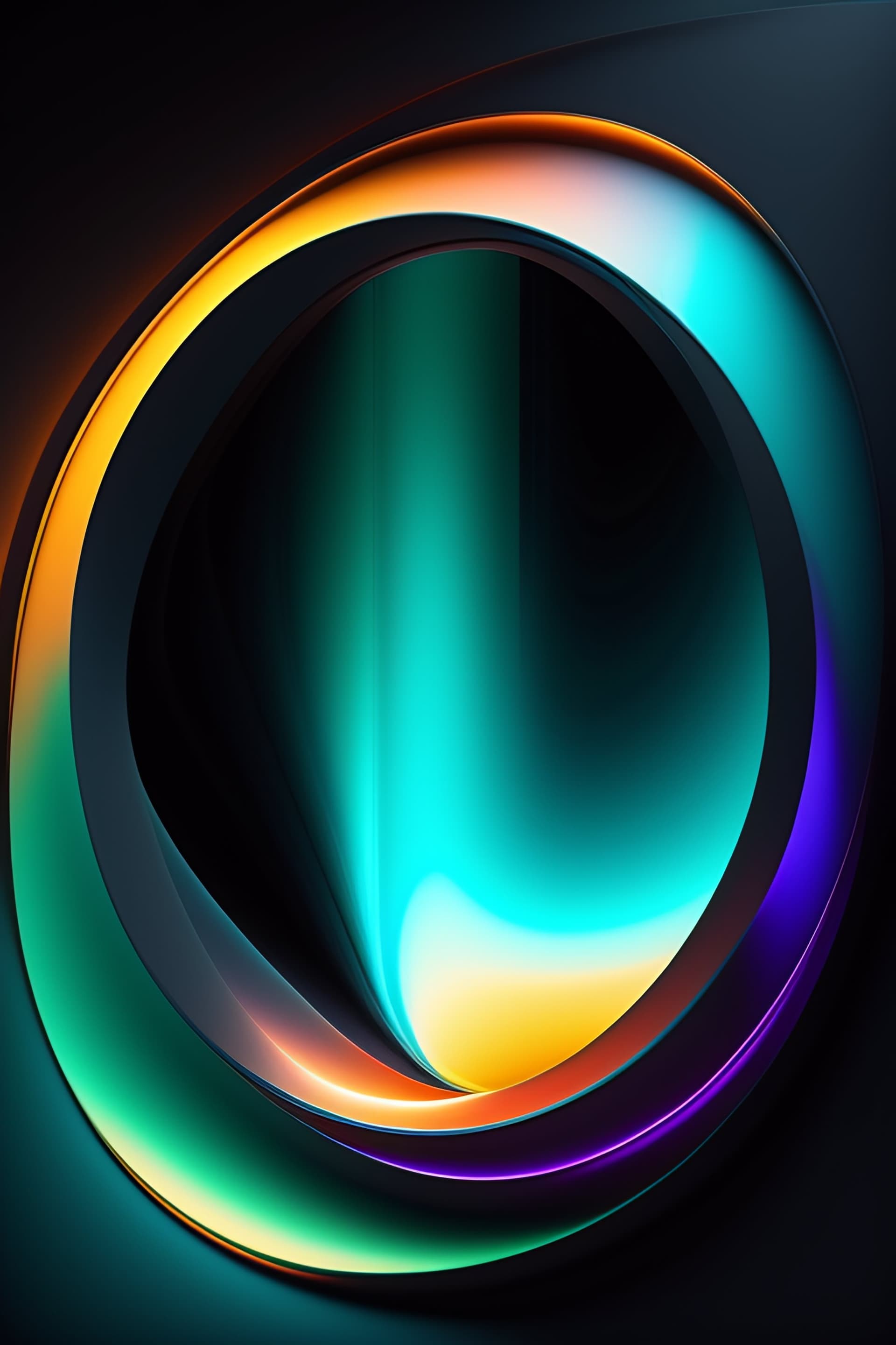 Chromatic Circle - Pro phone wallpaper