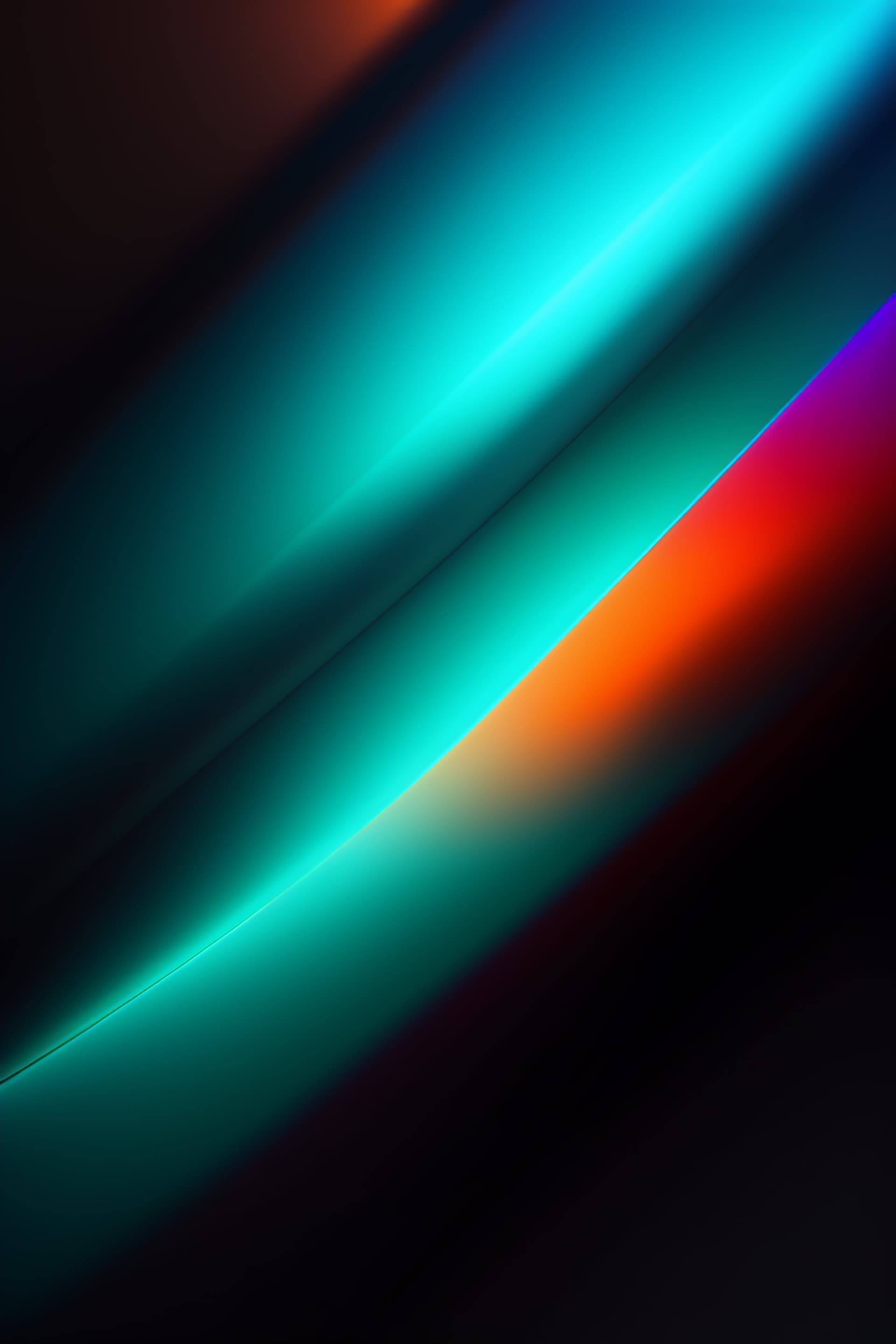 Teal Gradient - Pro phone wallpaper