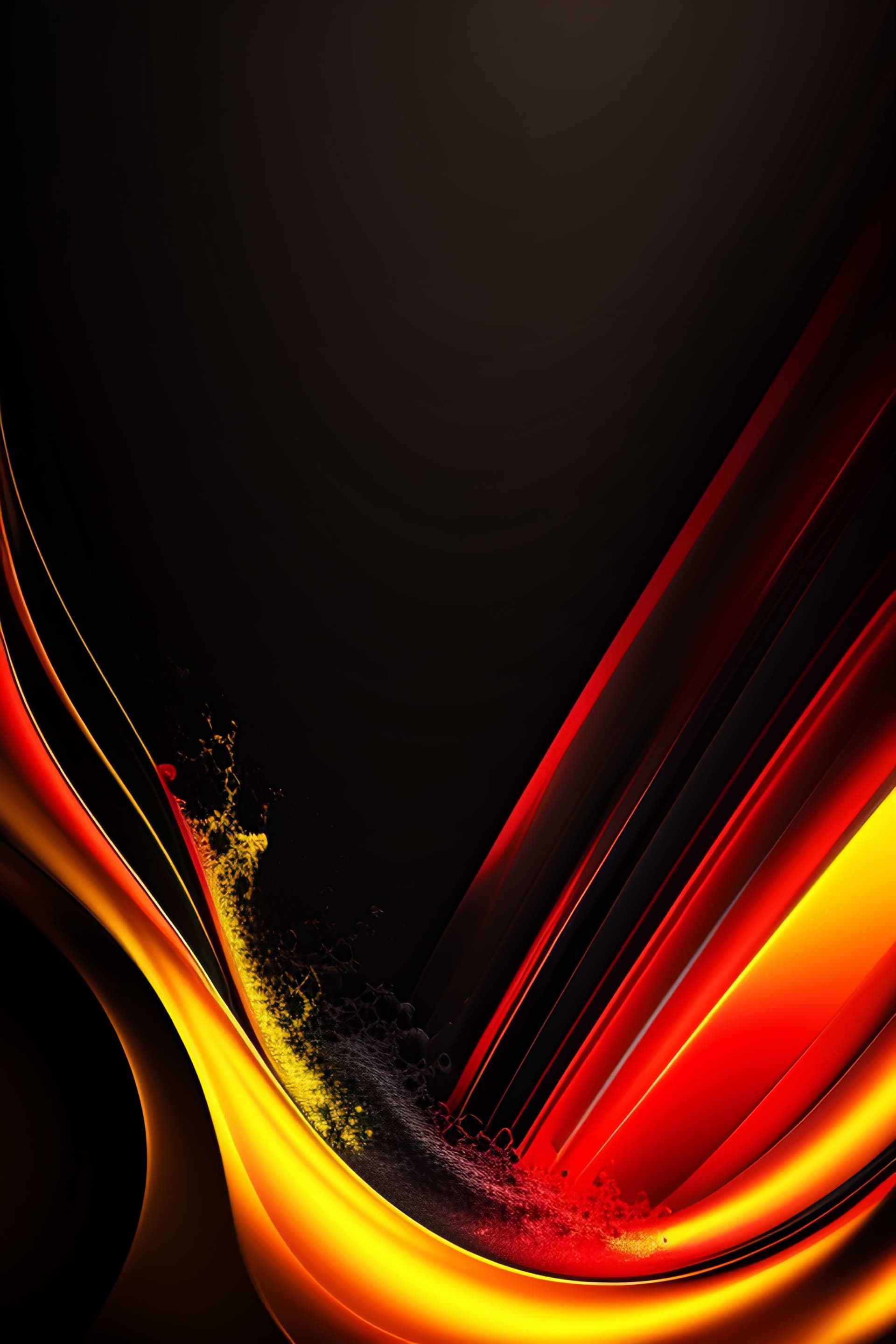 Lava Flow Abstract - Pro phone wallpaper