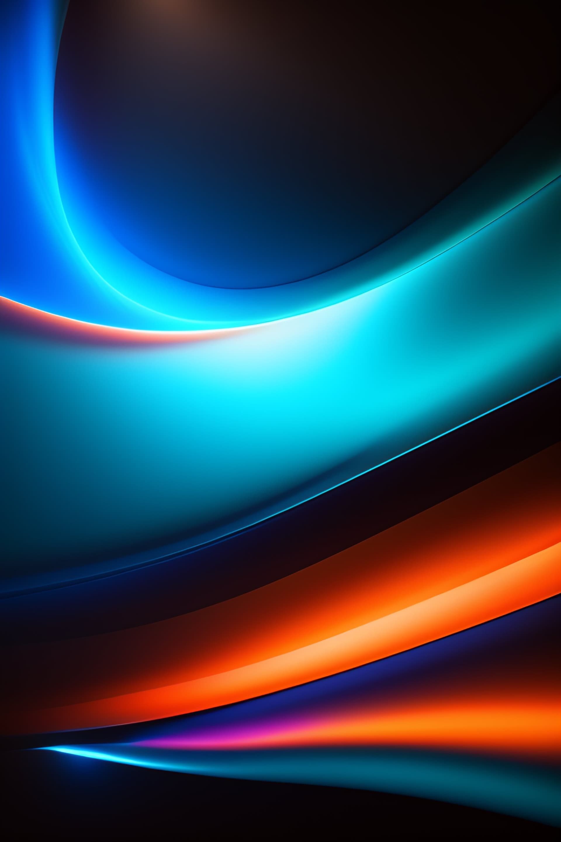 Luminous Swirls - Pro phone wallpaper