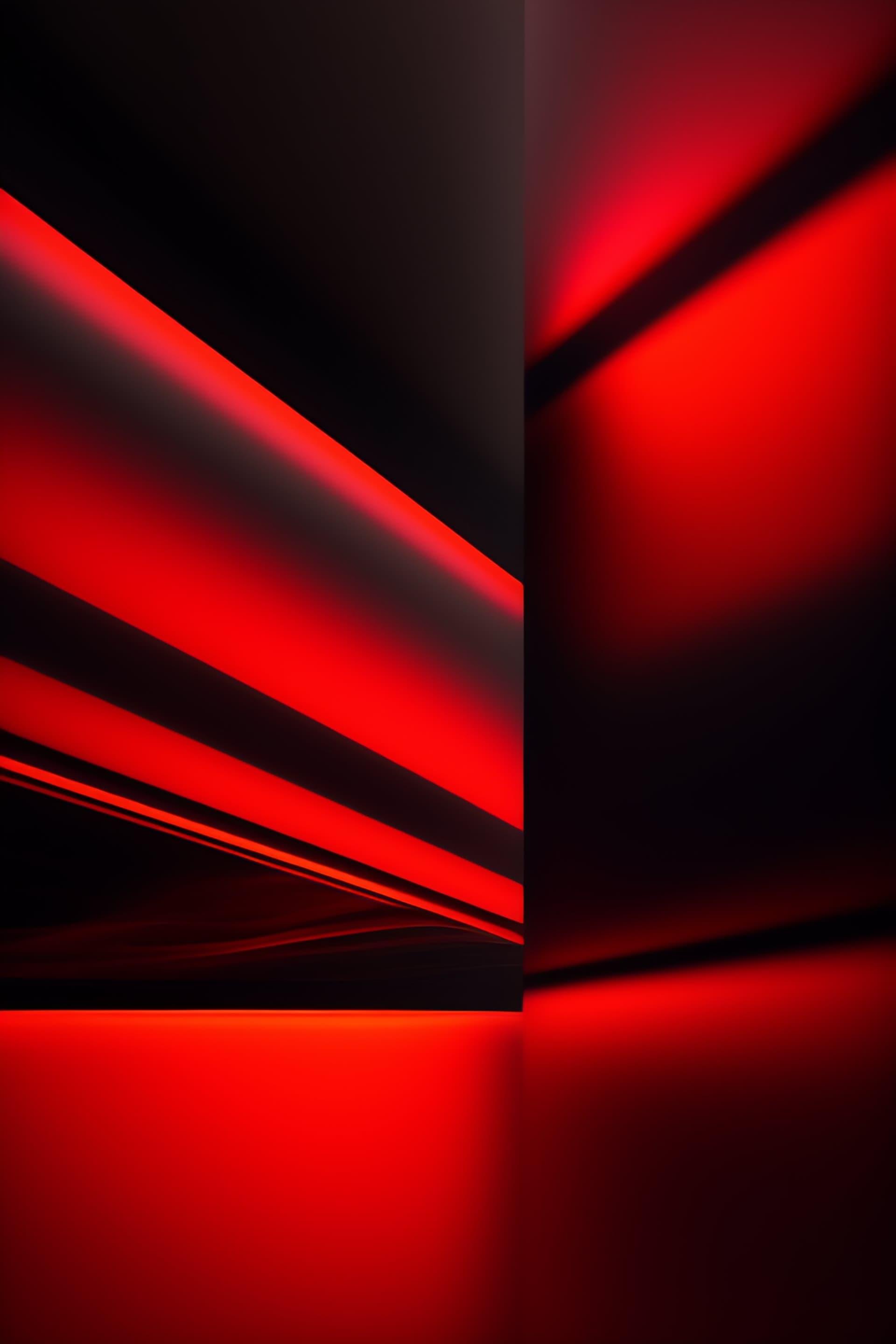Crimson Geometry - Pro phone wallpaper