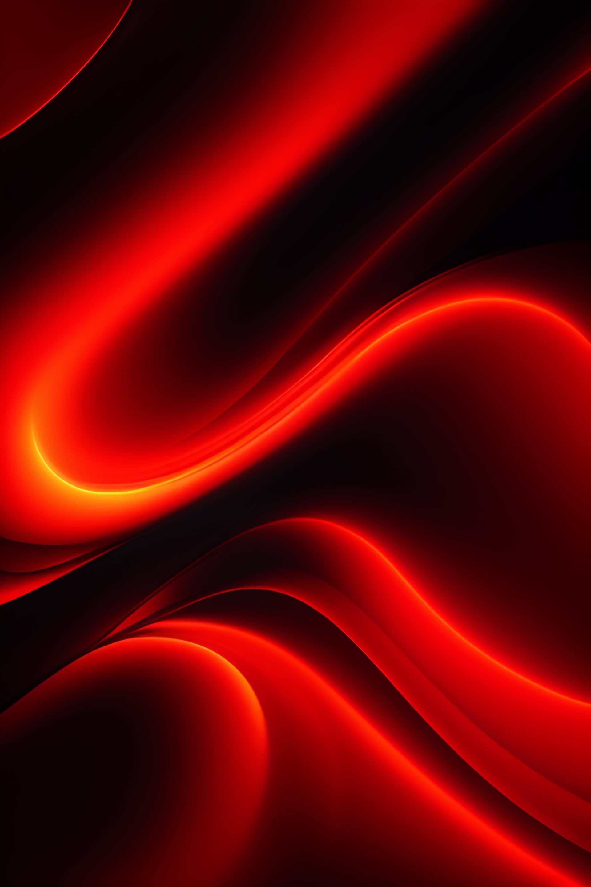 Crimson Light Trails - Pro phone wallpaper