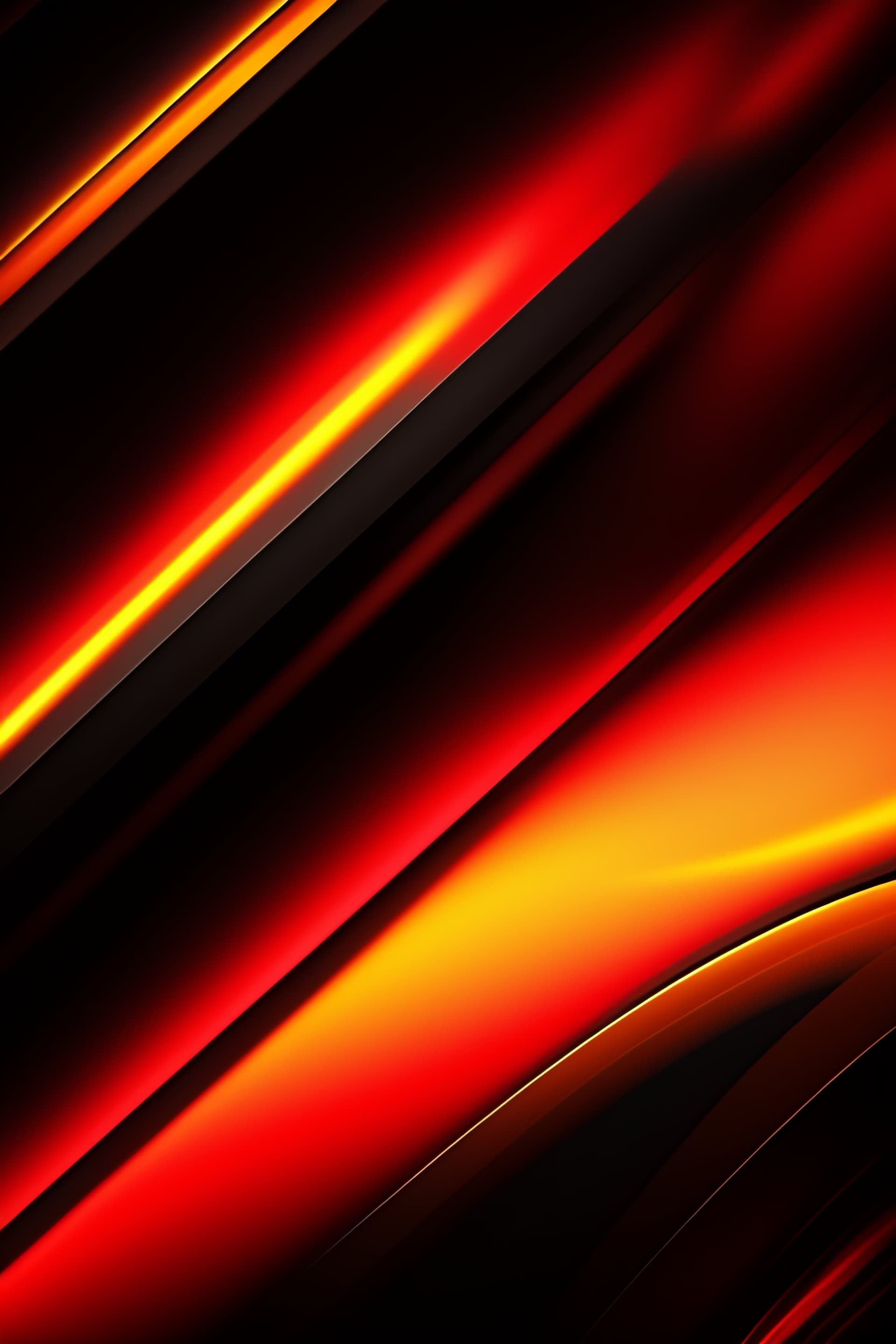 Fiery Diagonal Lines - Pro phone wallpaper
