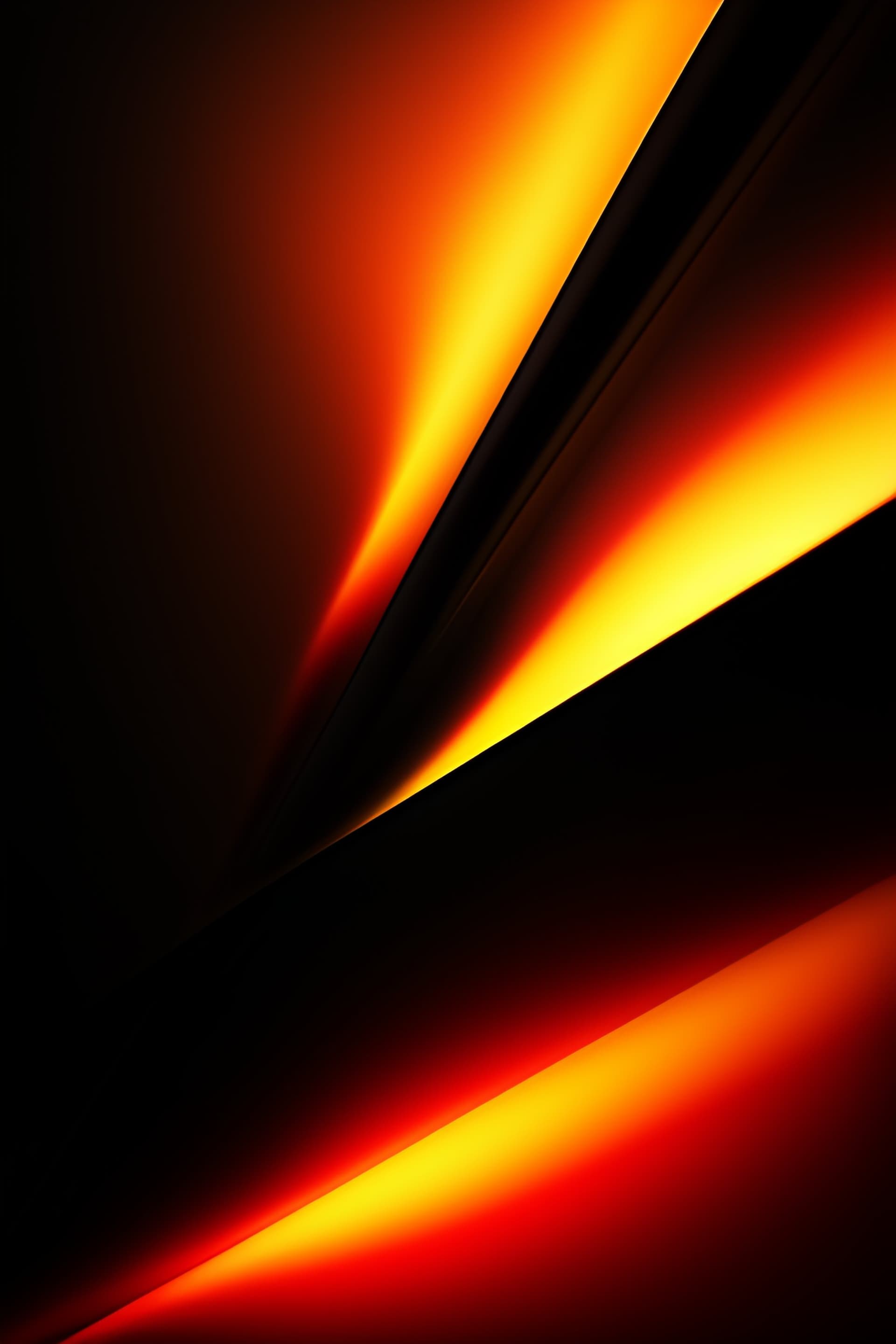 Fiery Light Beams - Pro phone wallpaper