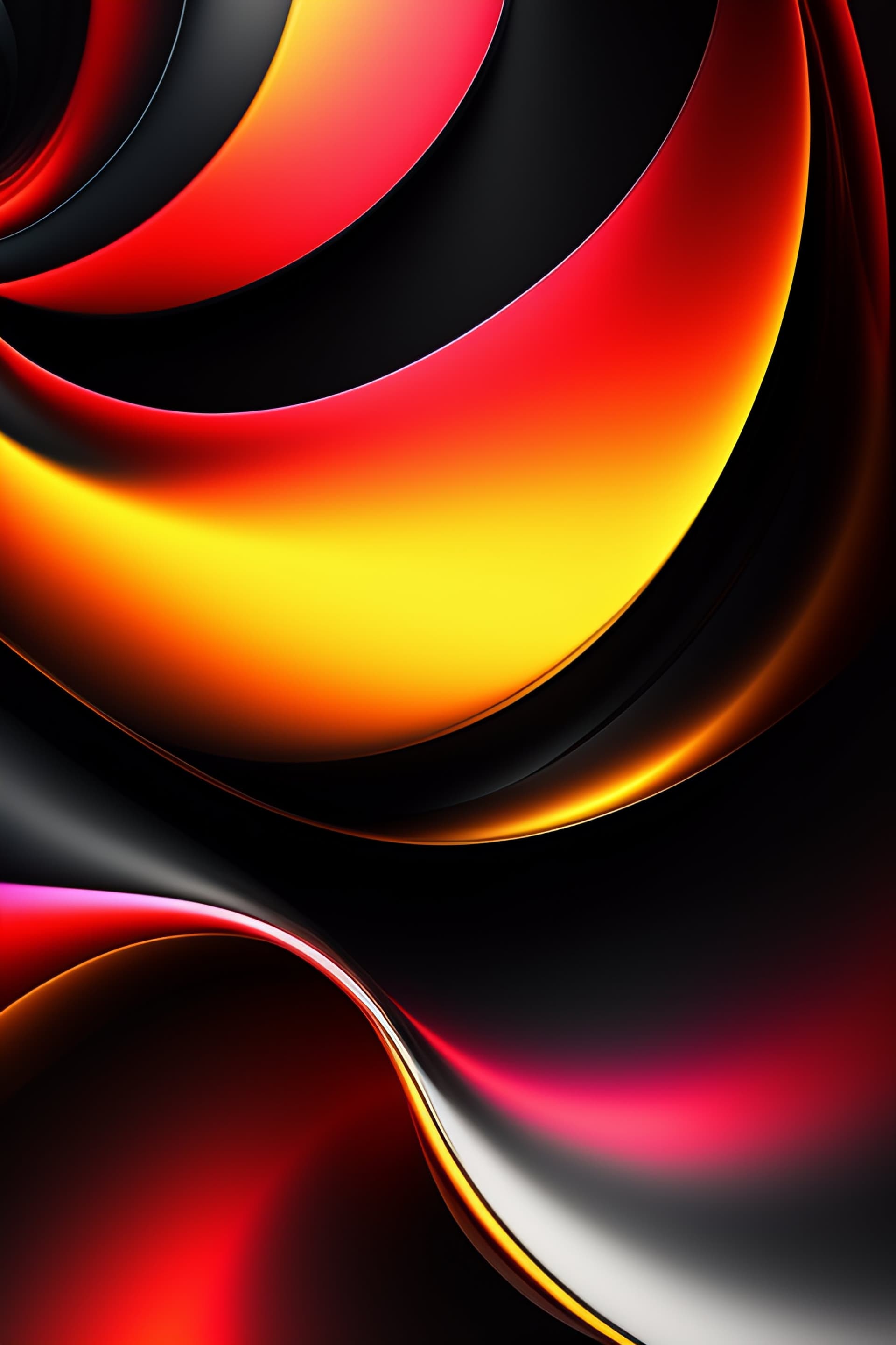 Molten Swirls - Pro phone wallpaper
