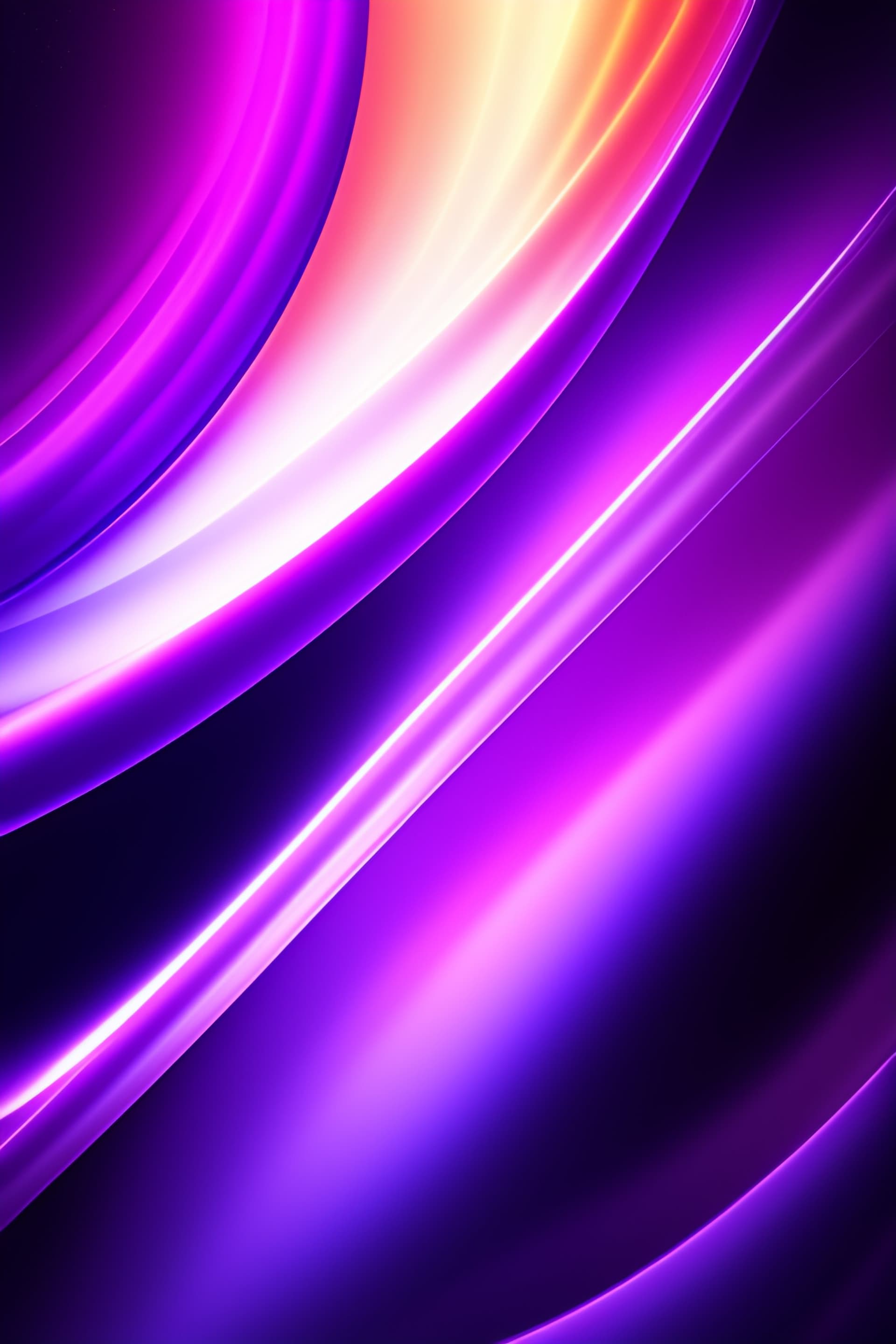 Purple Light Streaks - Pro phone wallpaper