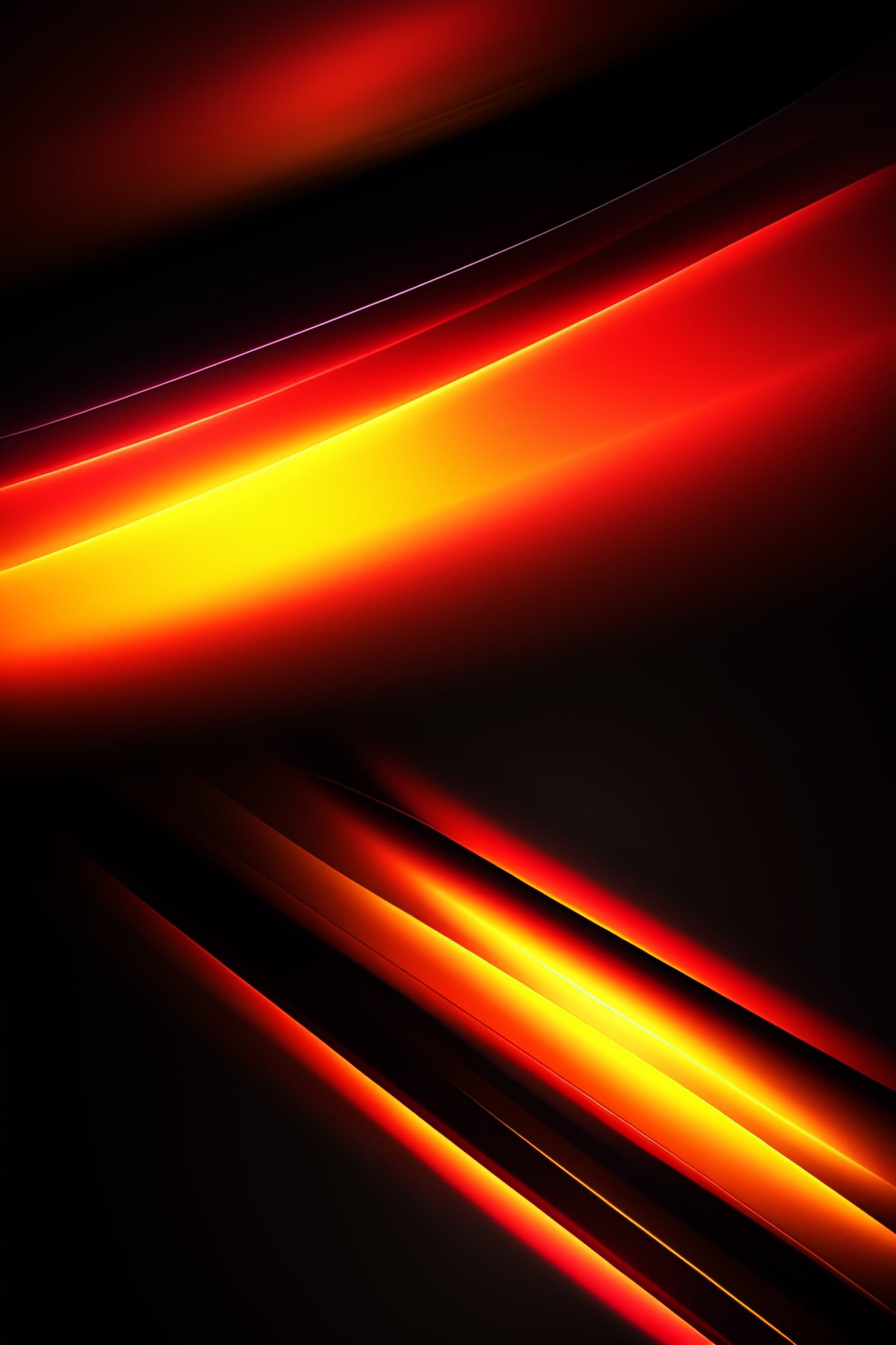 Fiery Streaks - Pro phone wallpaper