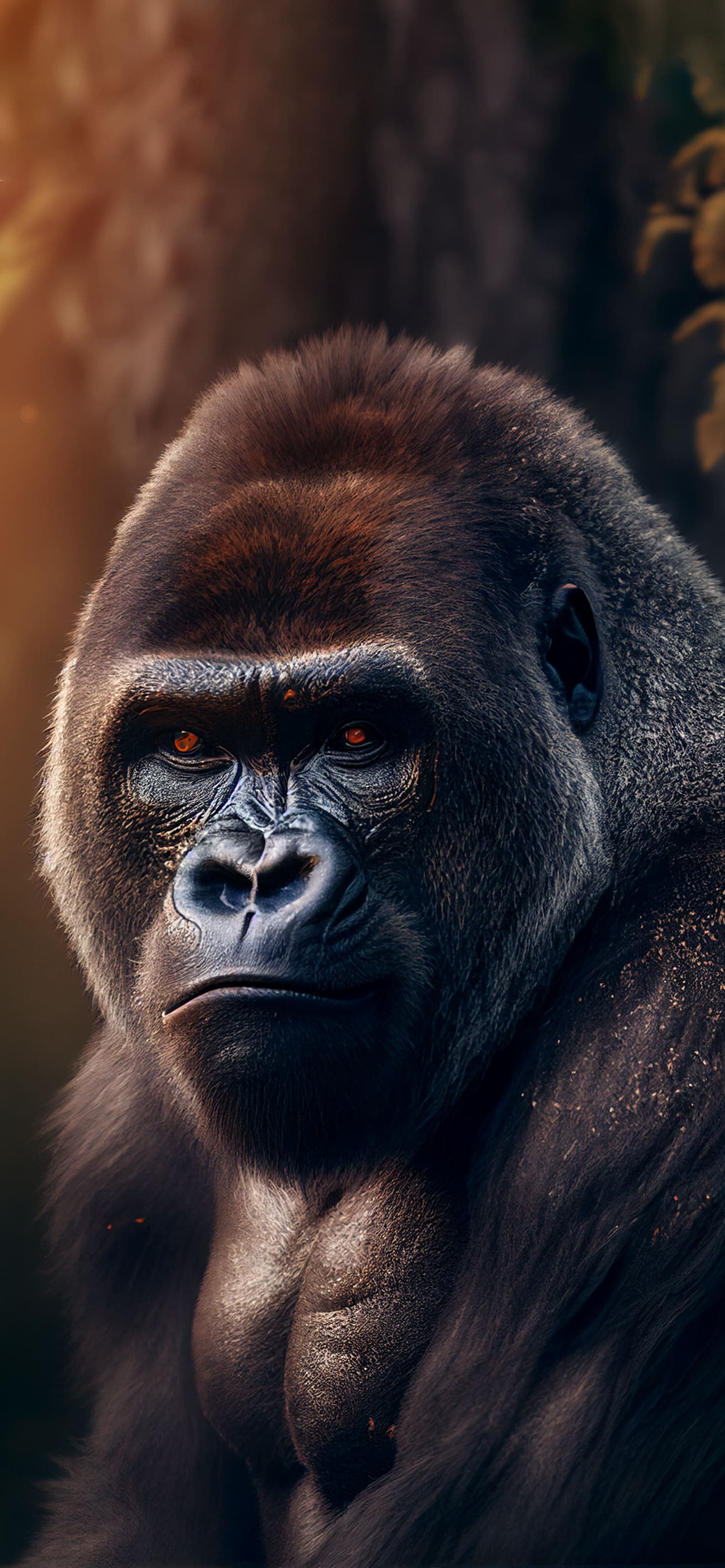 Gorilla Gaze - Pro phone wallpaper