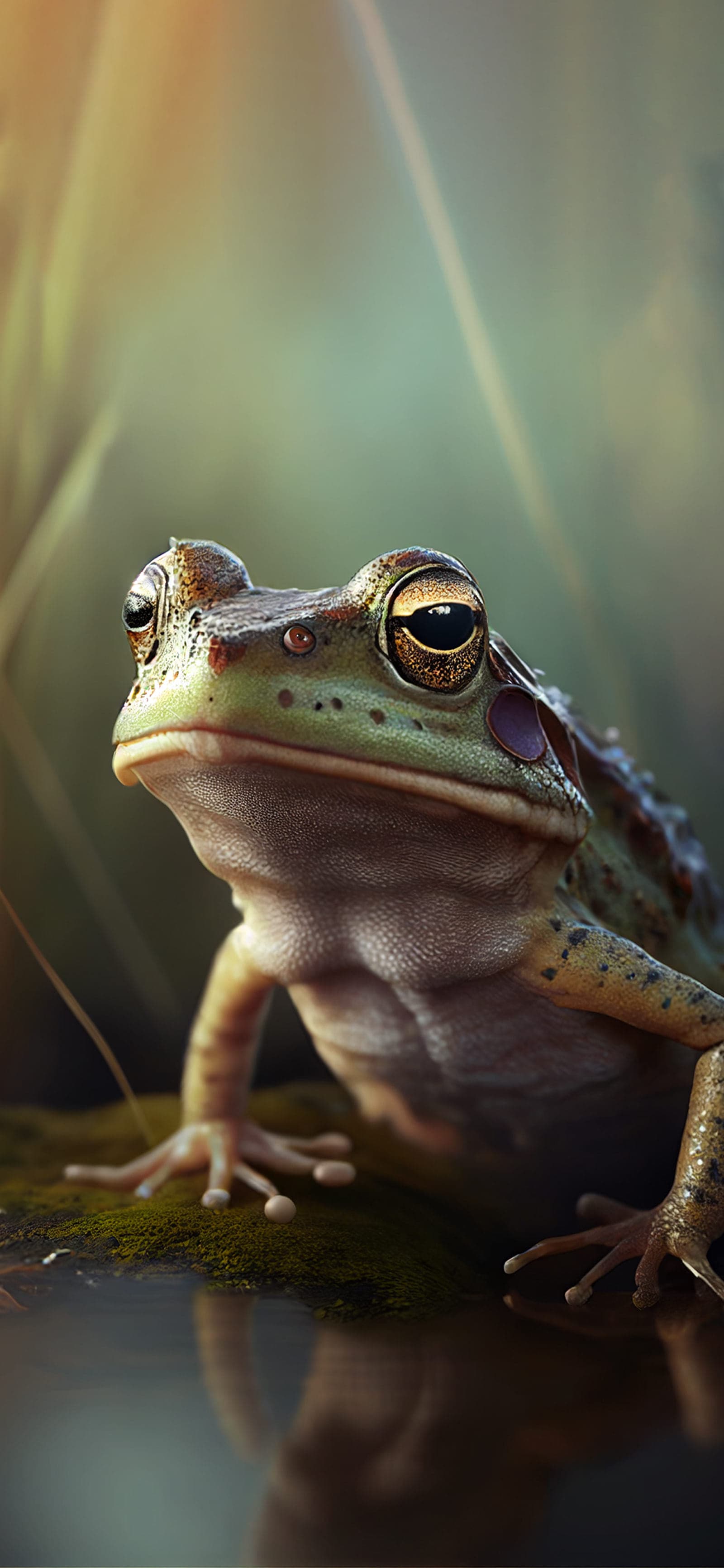 Froggy Stare - Pro phone wallpaper