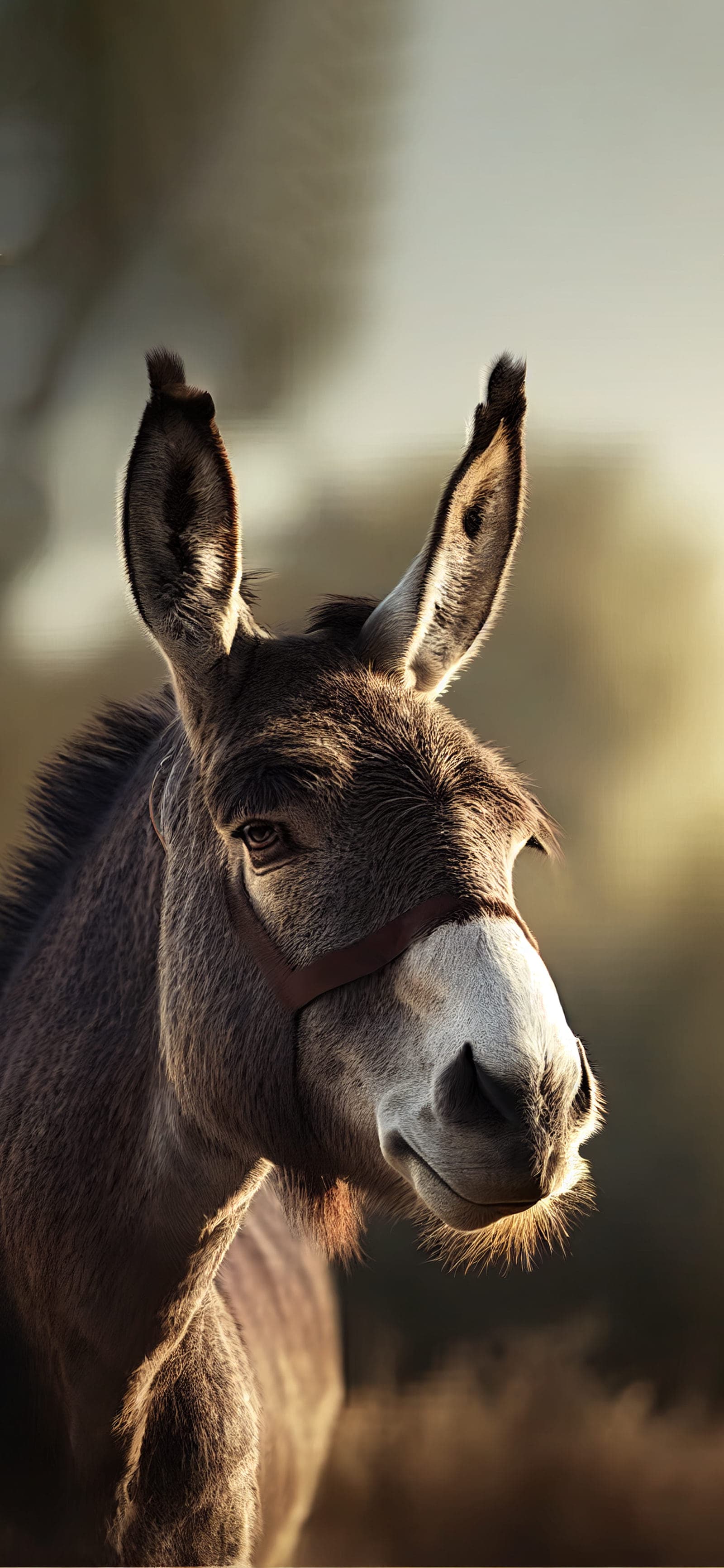 Donkey Portrait - Pro phone wallpaper