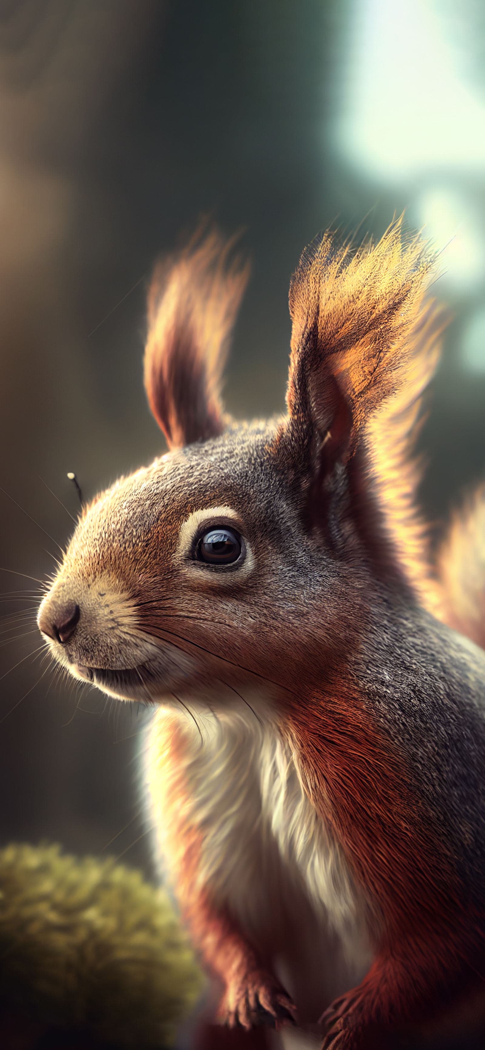 Squirrel Close-Up - Pro phone wallpaper