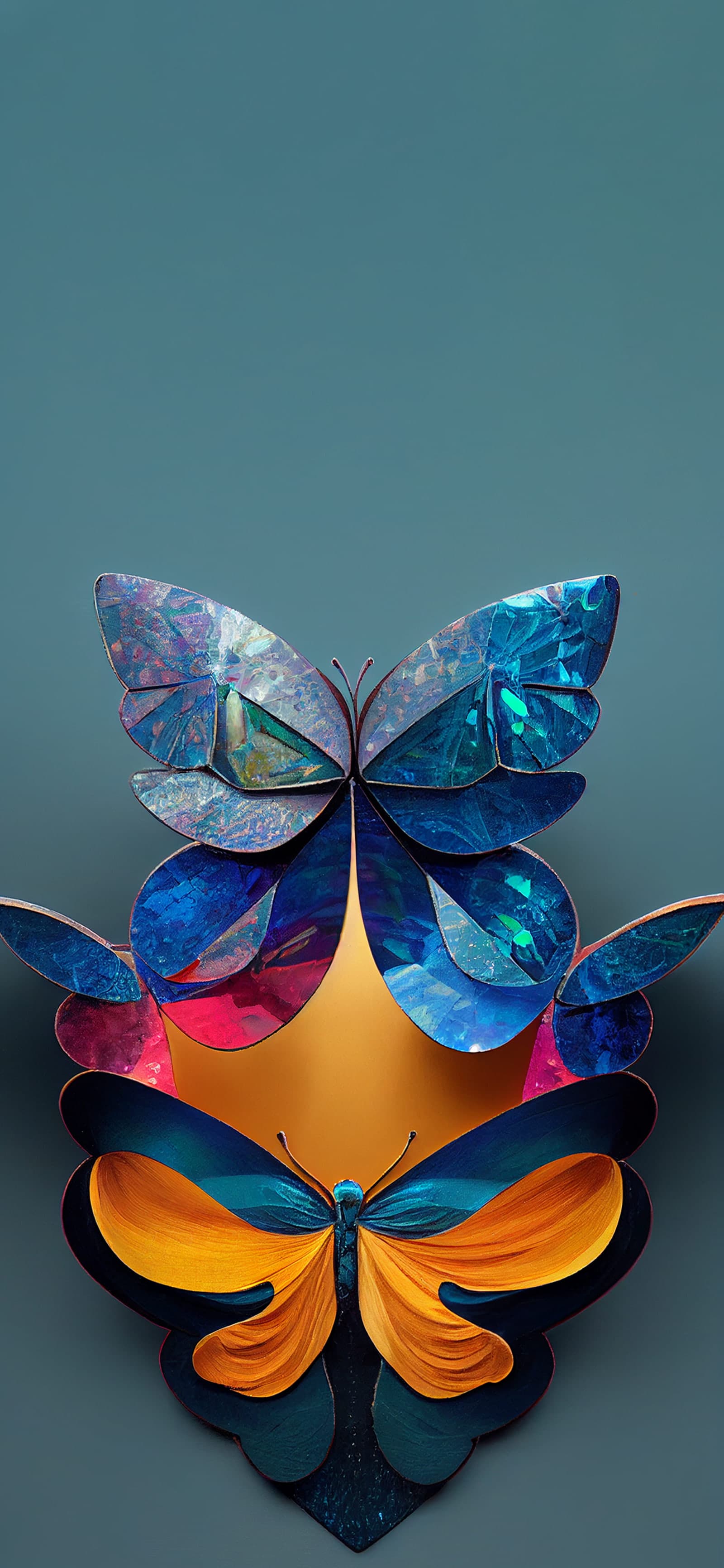 Butterfly Stack - Pro phone wallpaper