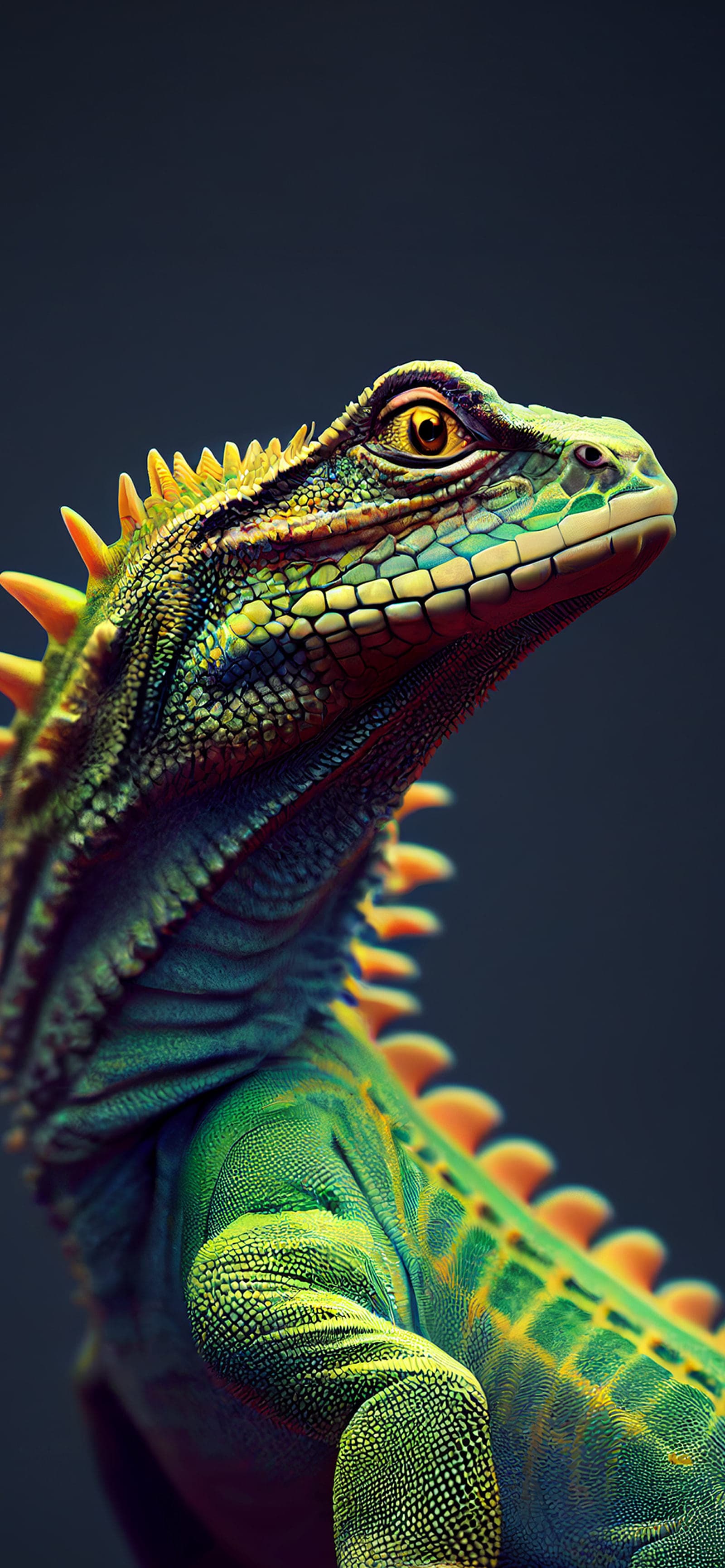 Lizard Profile - Pro phone wallpaper