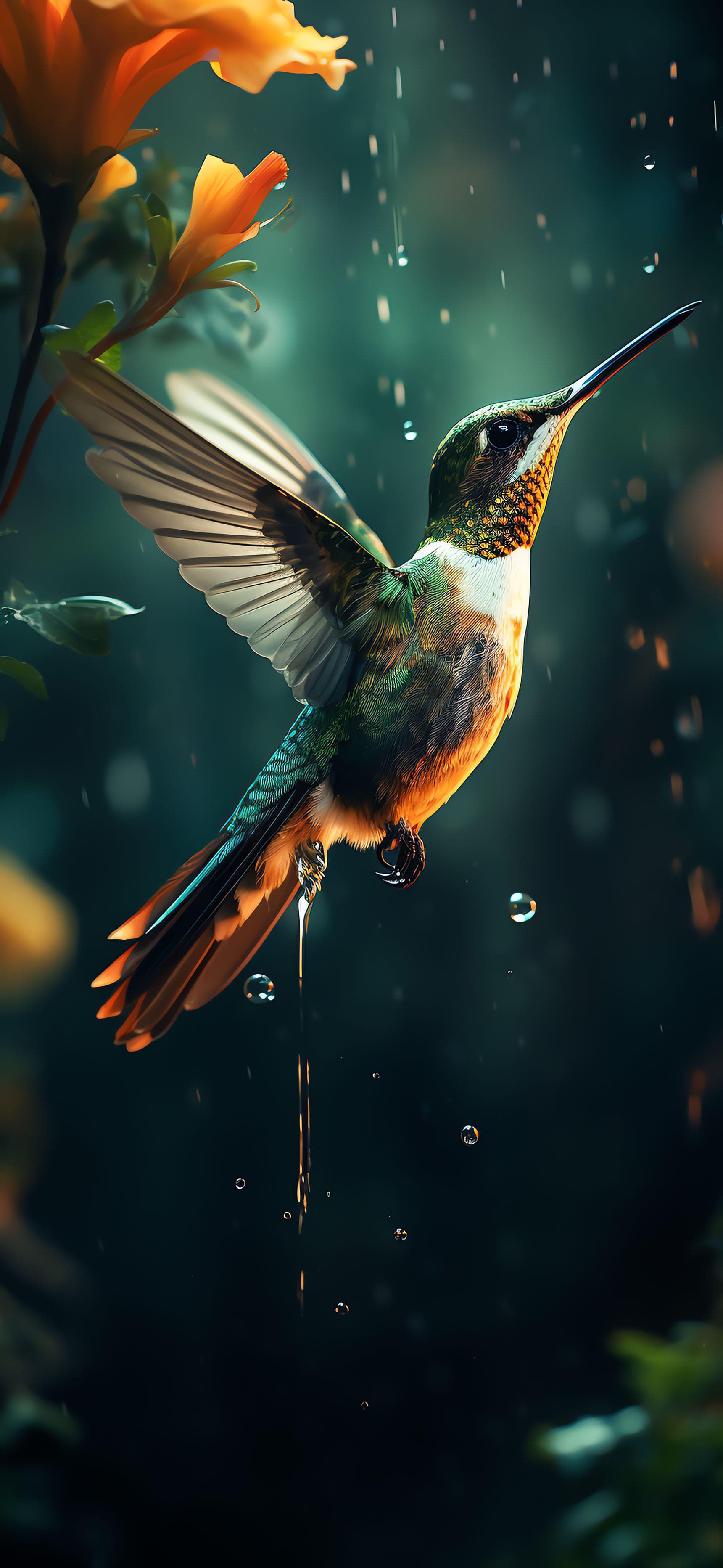 Hummingbird Jewel - Pro phone wallpaper