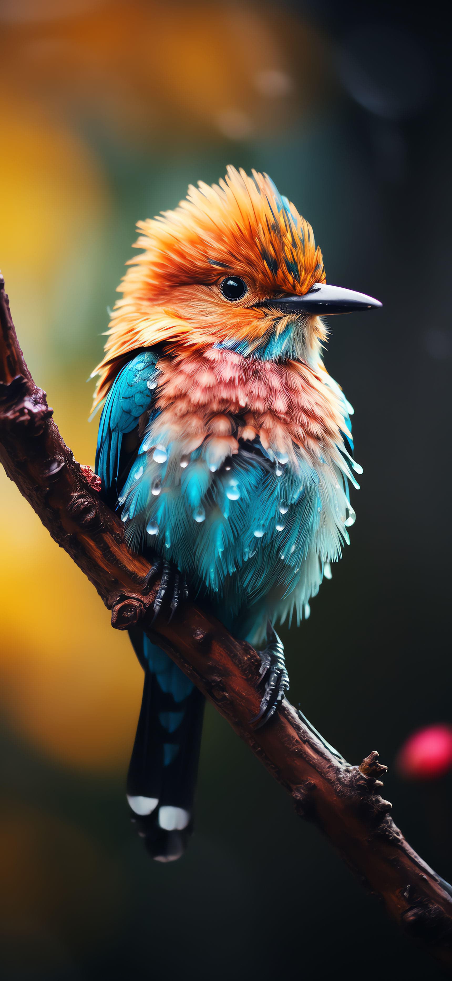 Vibrant Perch - Pro phone wallpaper