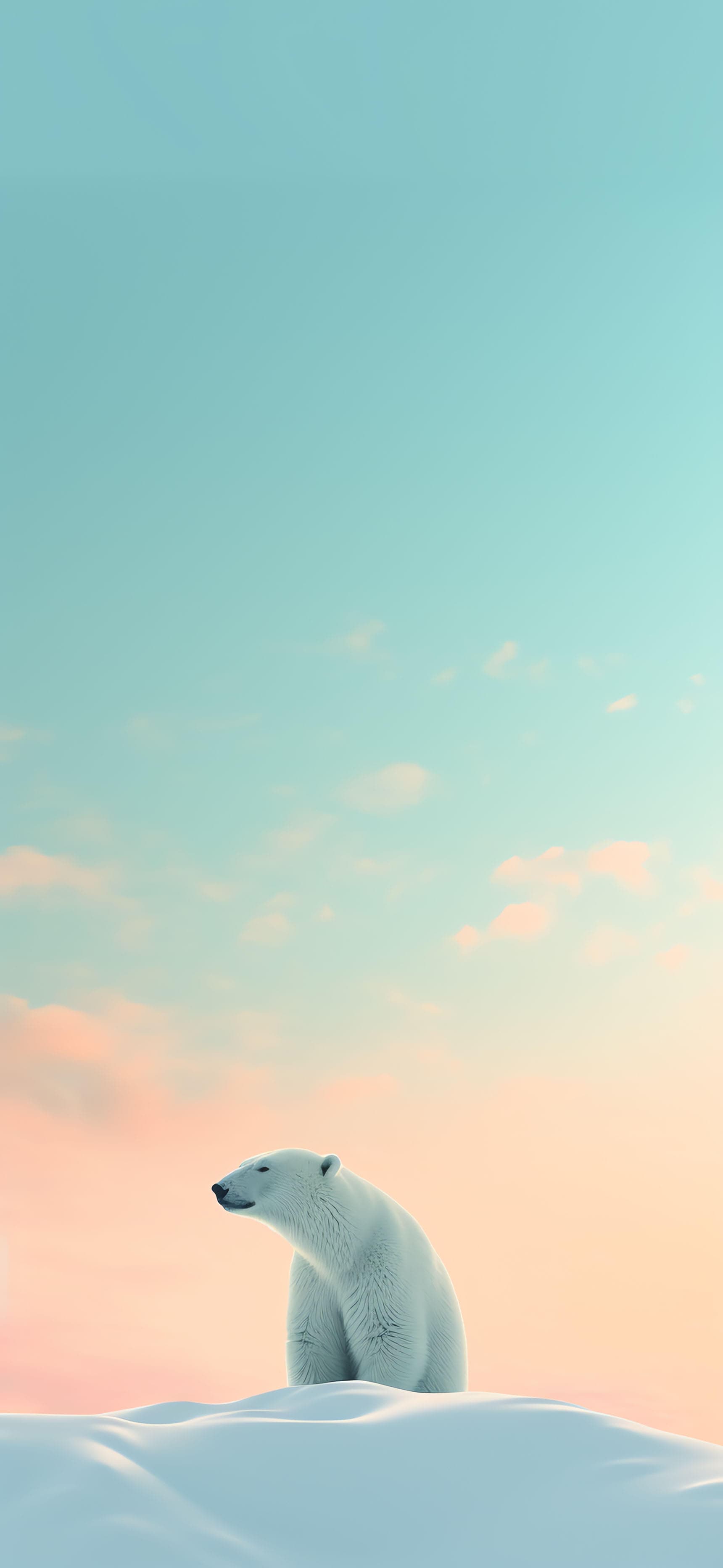 Arctic Polar Bear - Pro phone wallpaper
