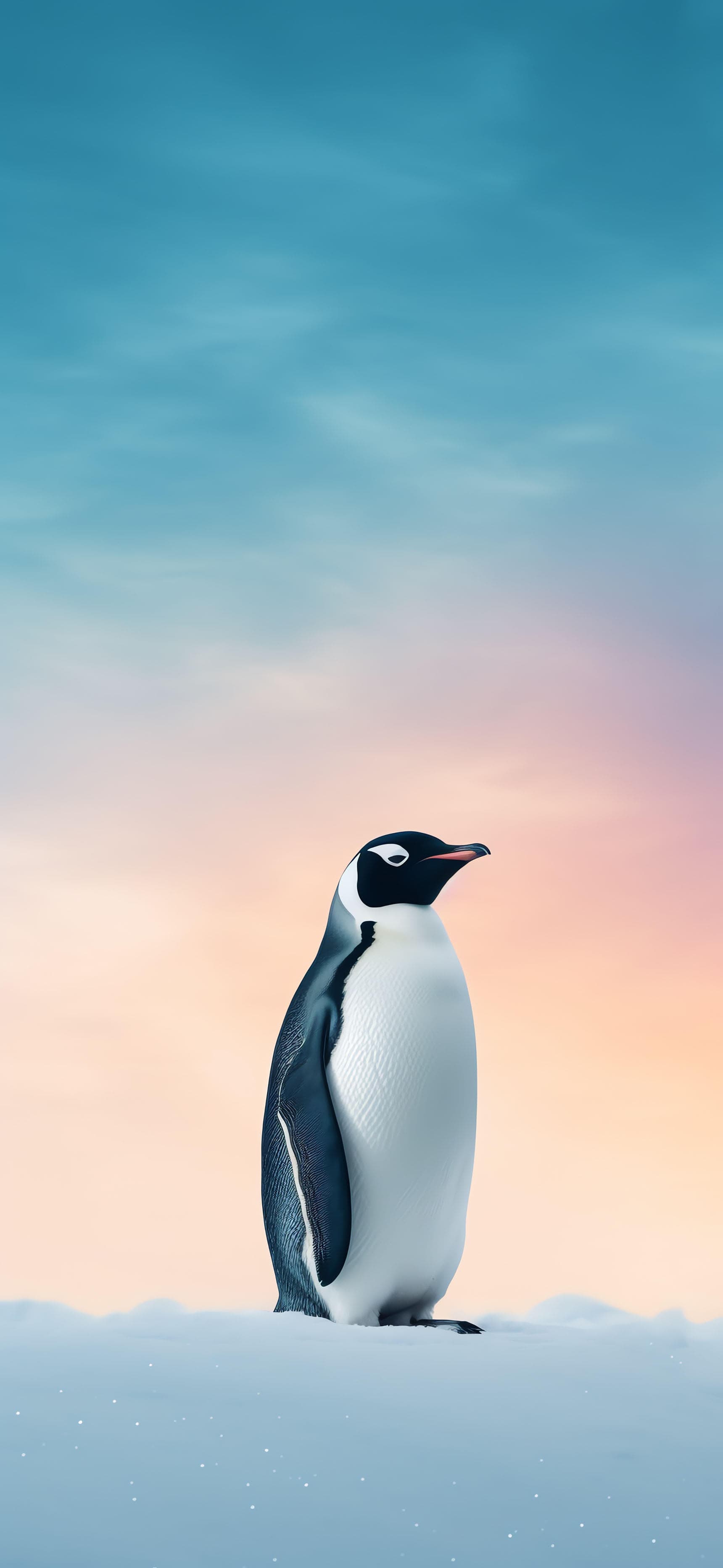 Standing Penguin - Pro phone wallpaper