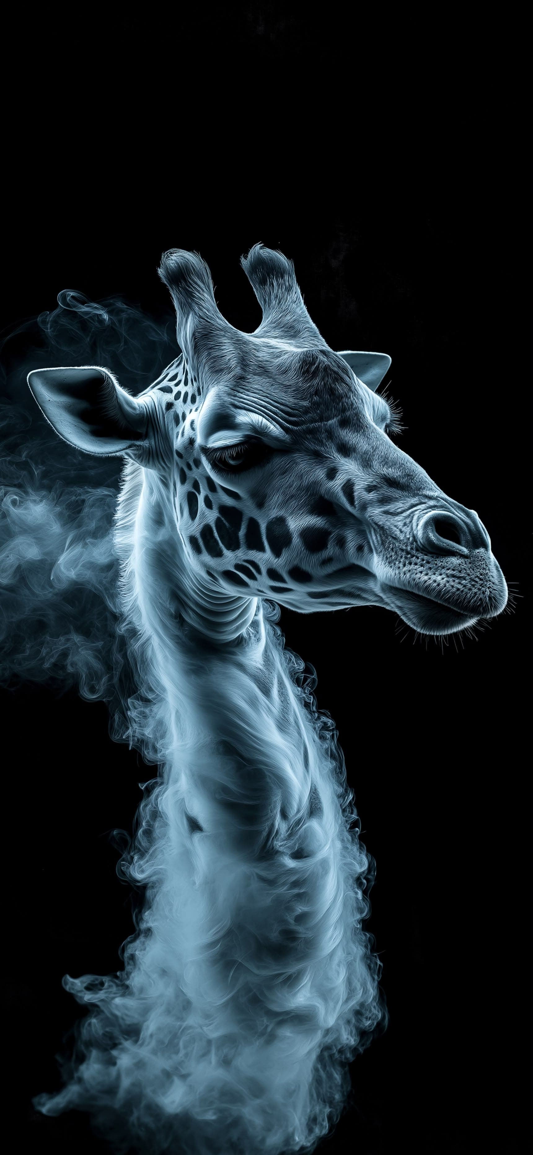 Ghost Giraffe - Pro phone wallpaper