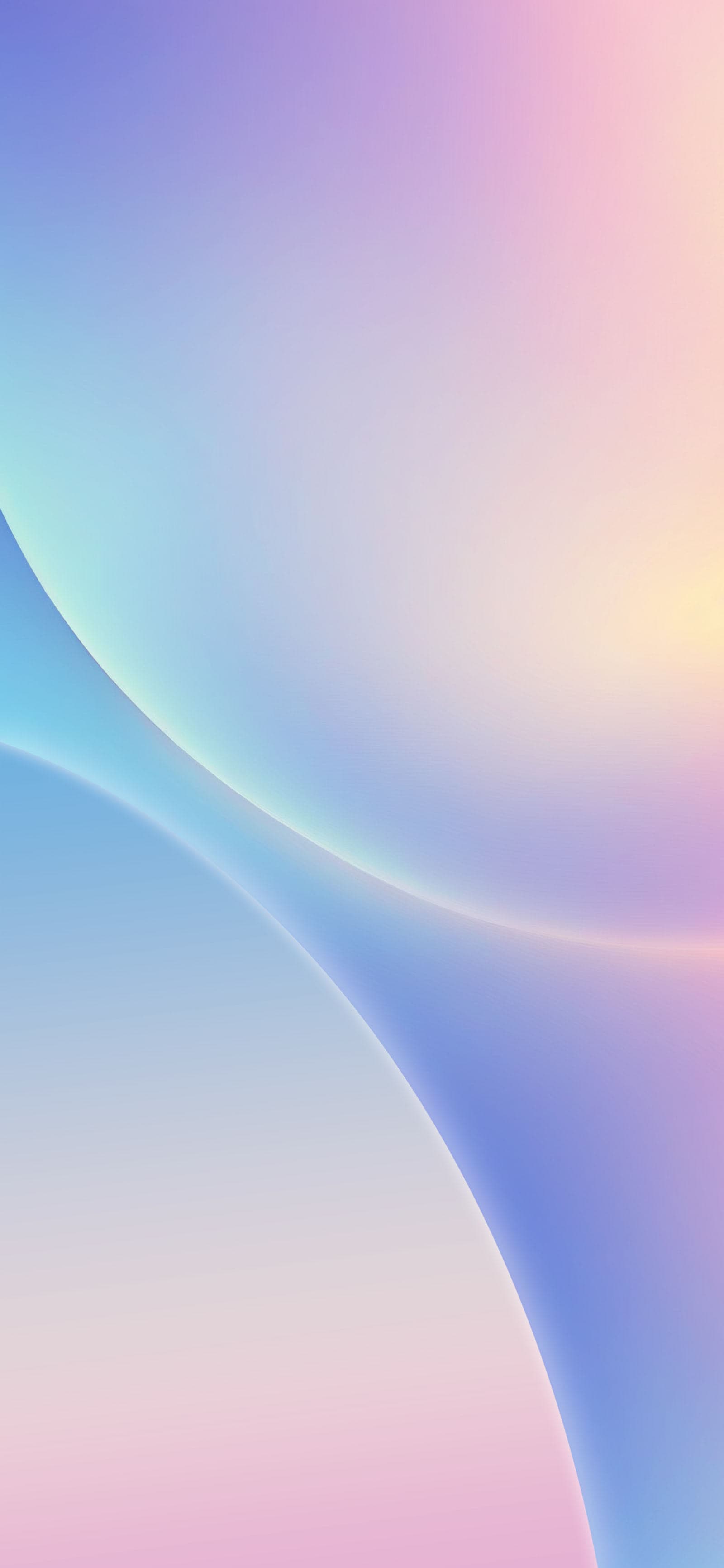 Lavender Curve Light - Pro phone wallpaper