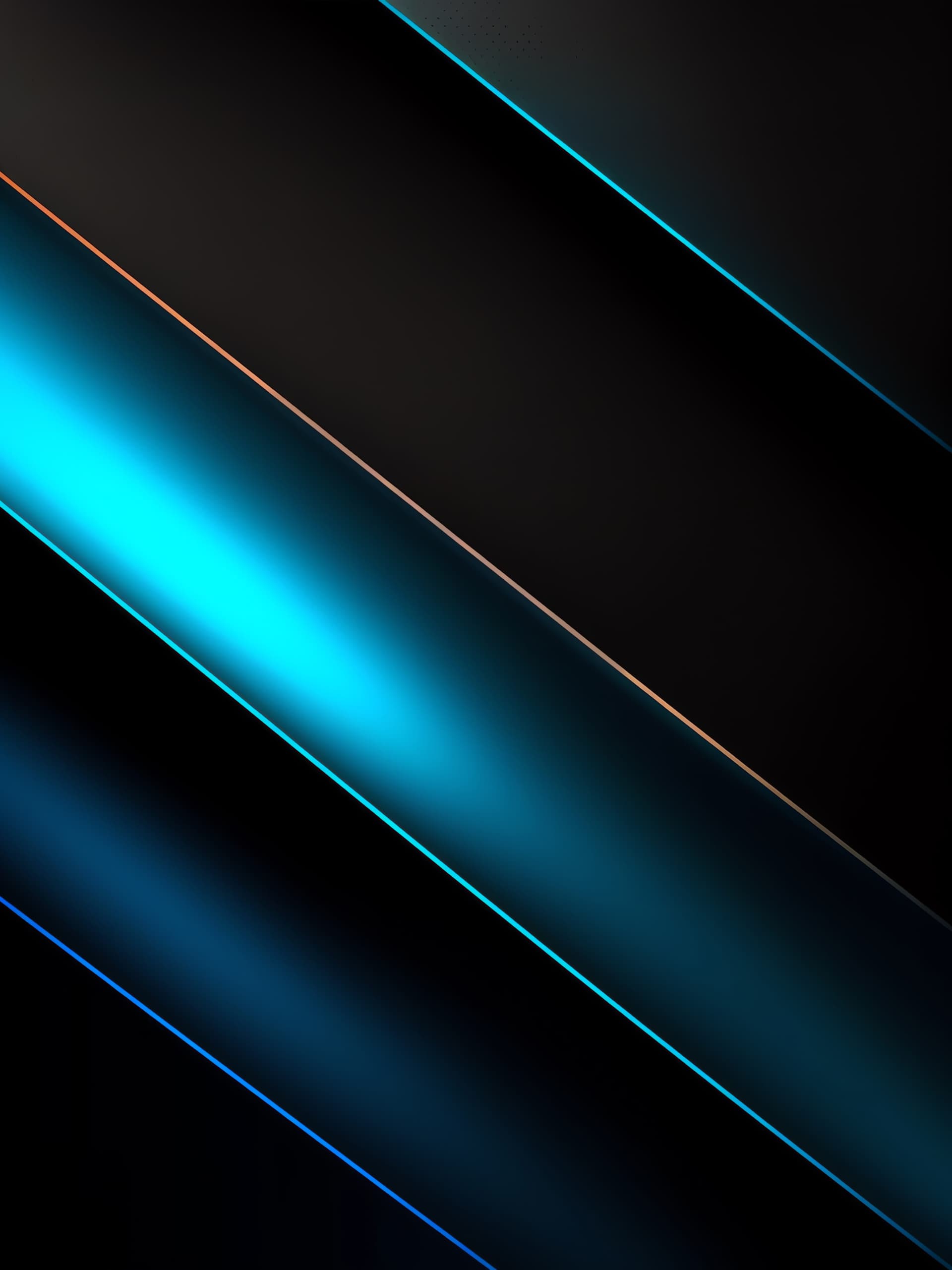 Cyan Diagonal Stripes - Pro phone wallpaper