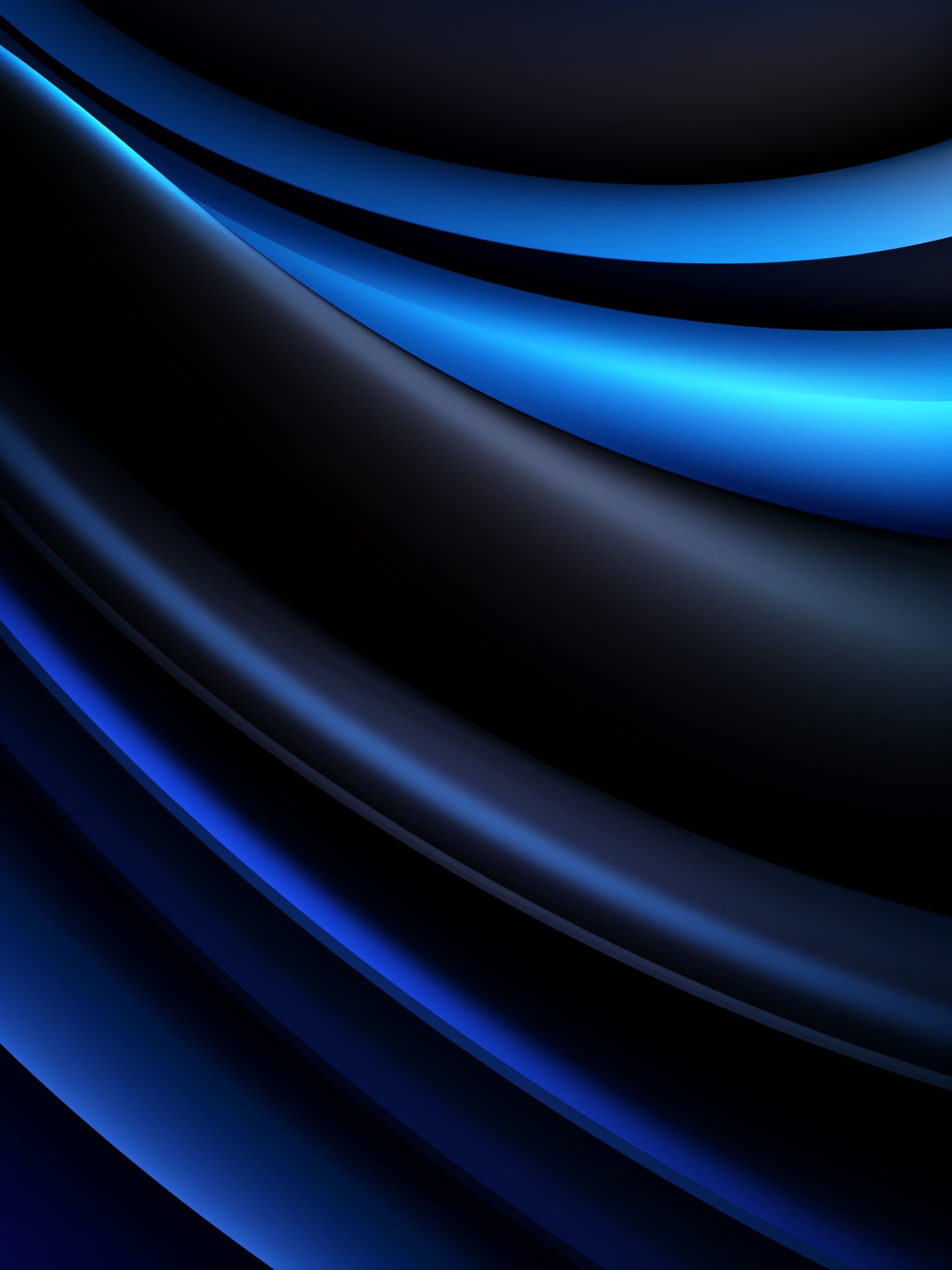 Electric Blue Swirls - Pro phone wallpaper
