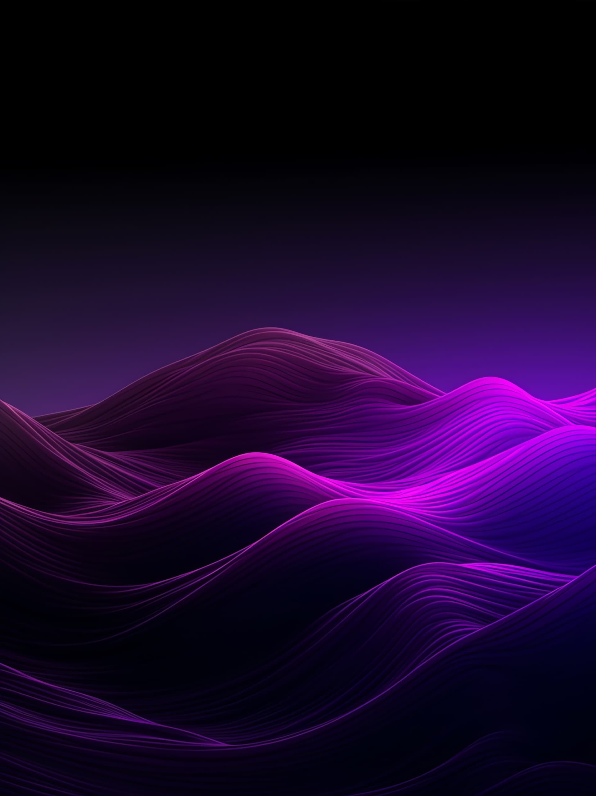 Violet Valleys - Pro phone wallpaper