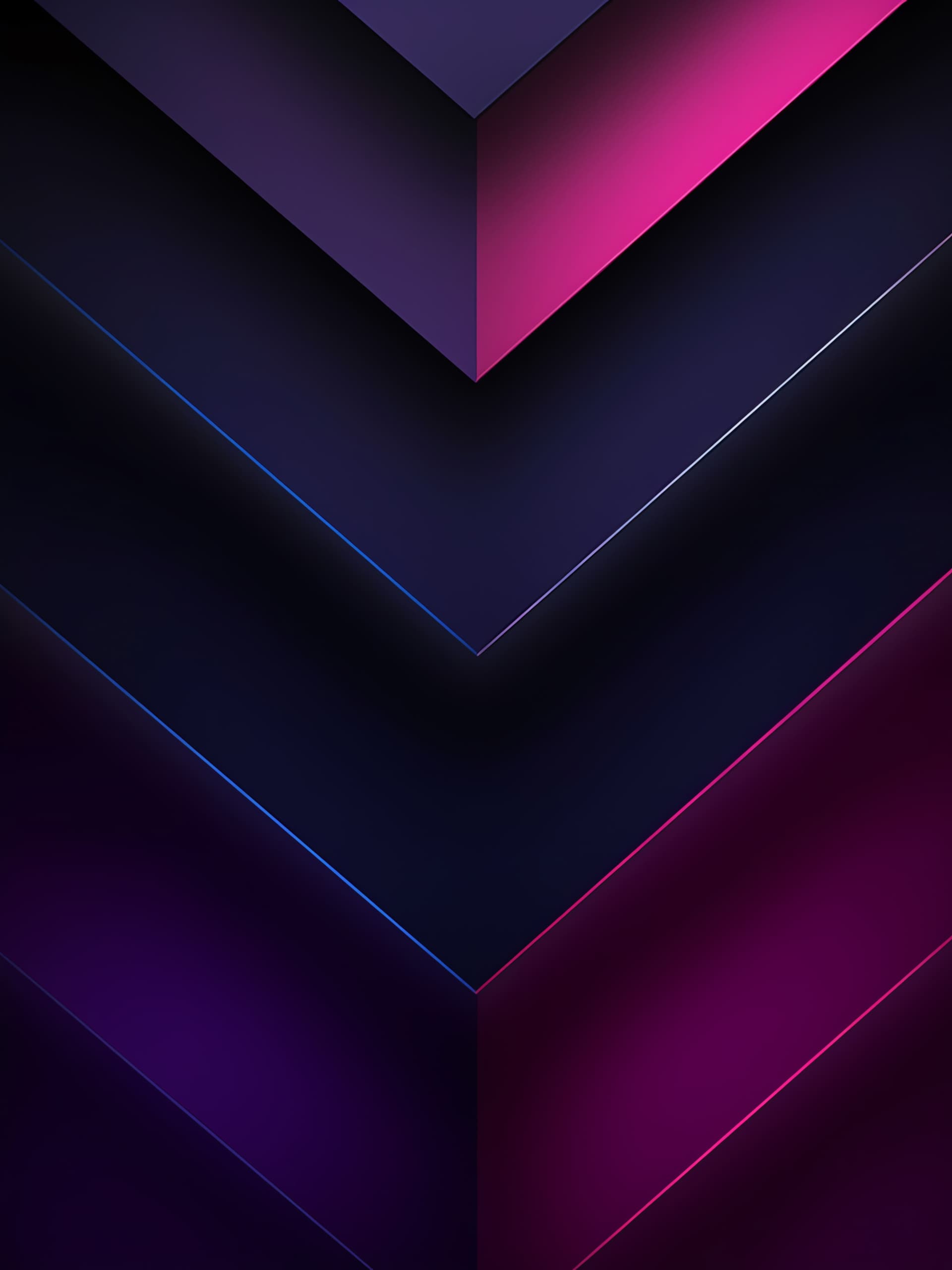 Geometric Descent - Pro phone wallpaper