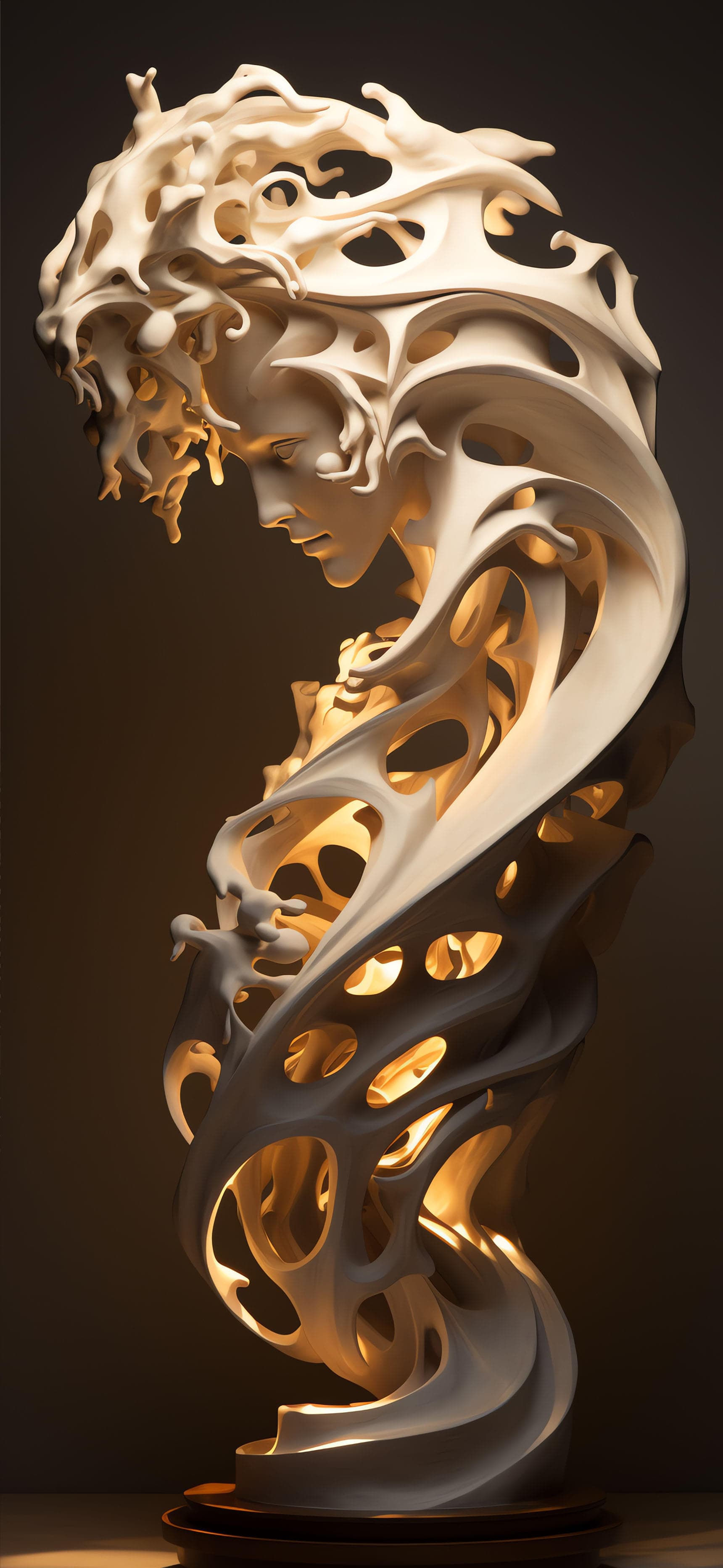 Sculpted Beauty - Pro phone wallpaper