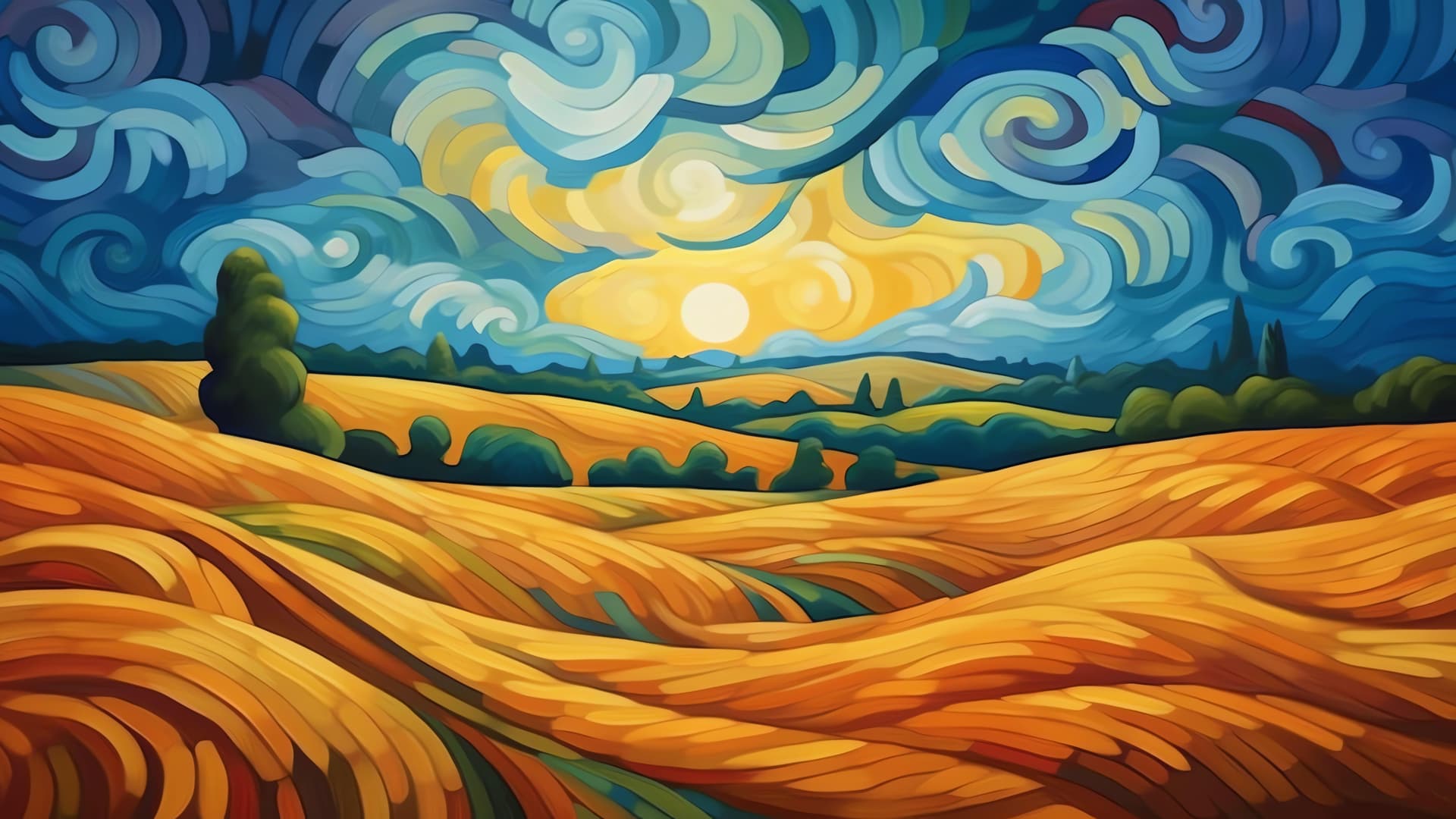 Golden Wheat Fields - Pro desktop wallpaper