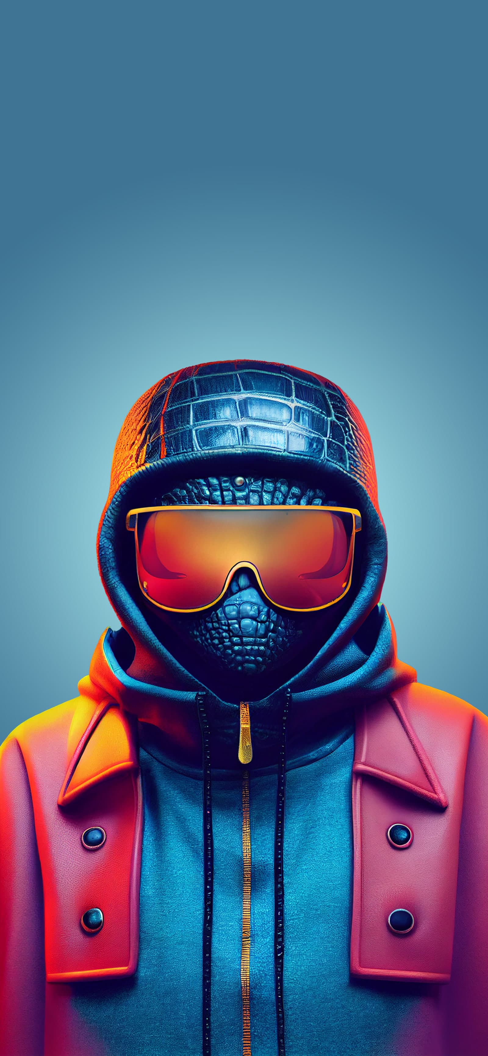 Croc Mask - Pro phone wallpaper