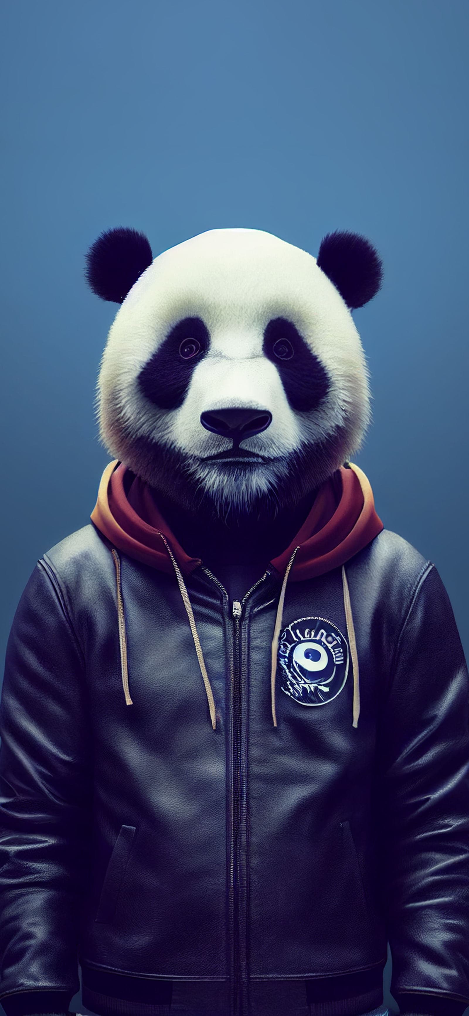 Panda Leather Jacket - Pro phone wallpaper