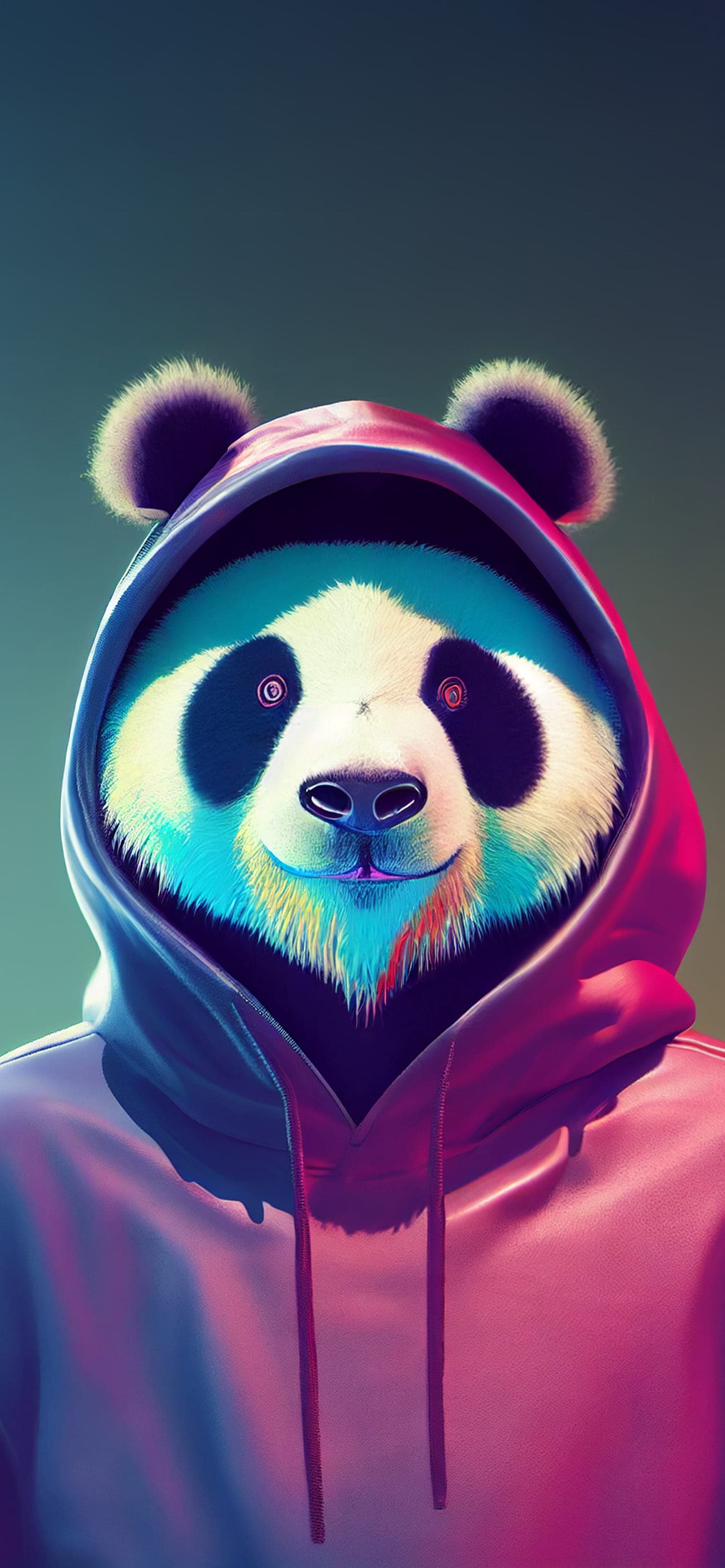 Hoodie Panda Vibes - Pro phone wallpaper