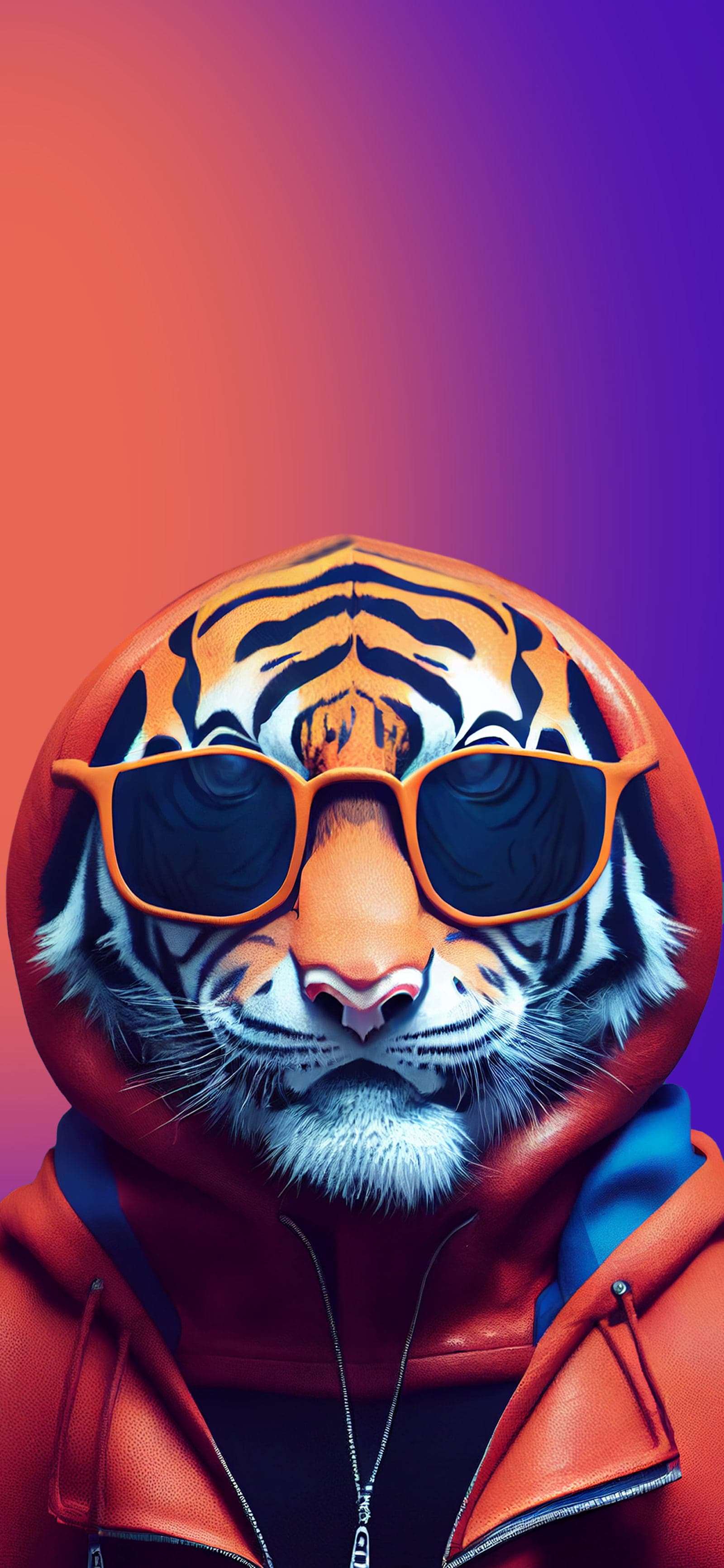 Cool Tiger Dude - Pro phone wallpaper