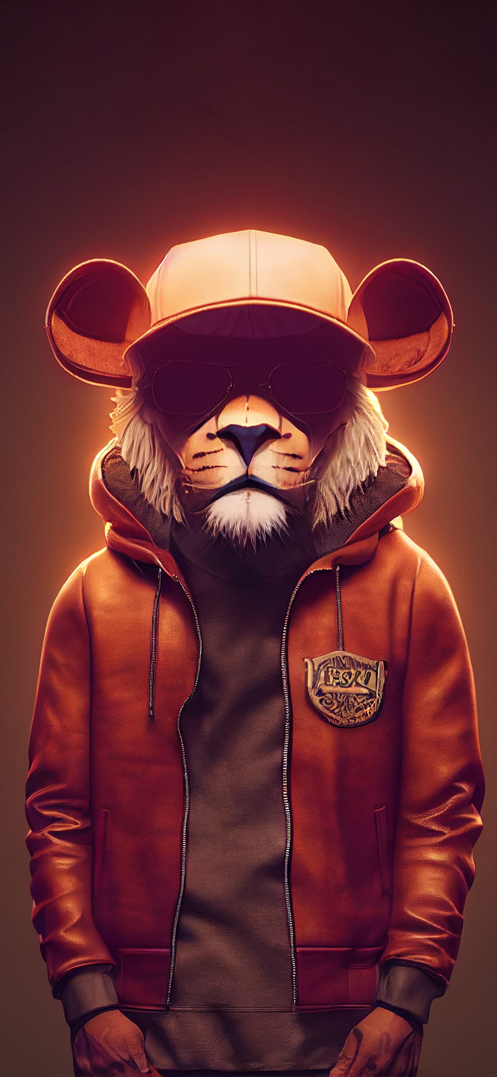 Lion Baseball Cap - Pro phone wallpaper