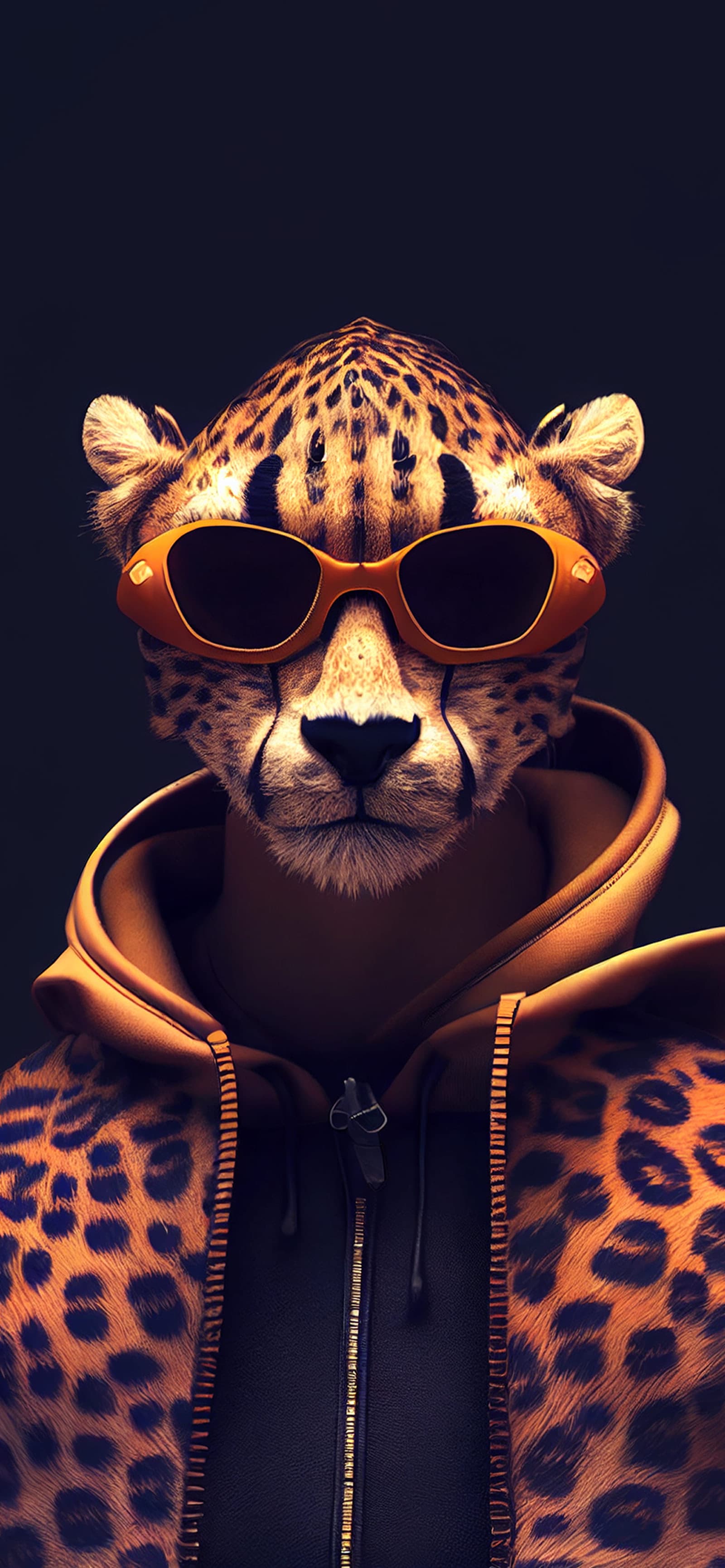 Cheetah Hoodie - Pro phone wallpaper
