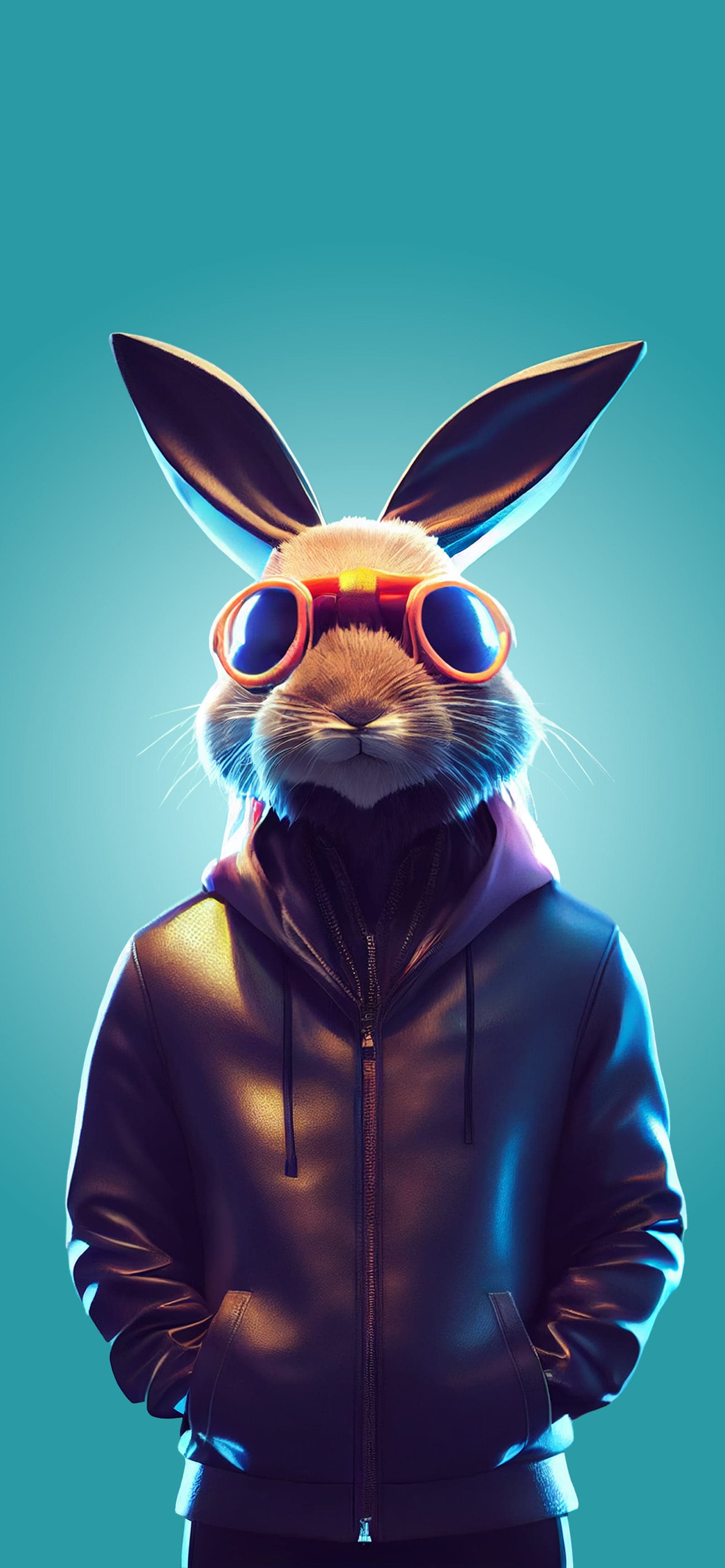 Cool Rabbit - Pro phone wallpaper