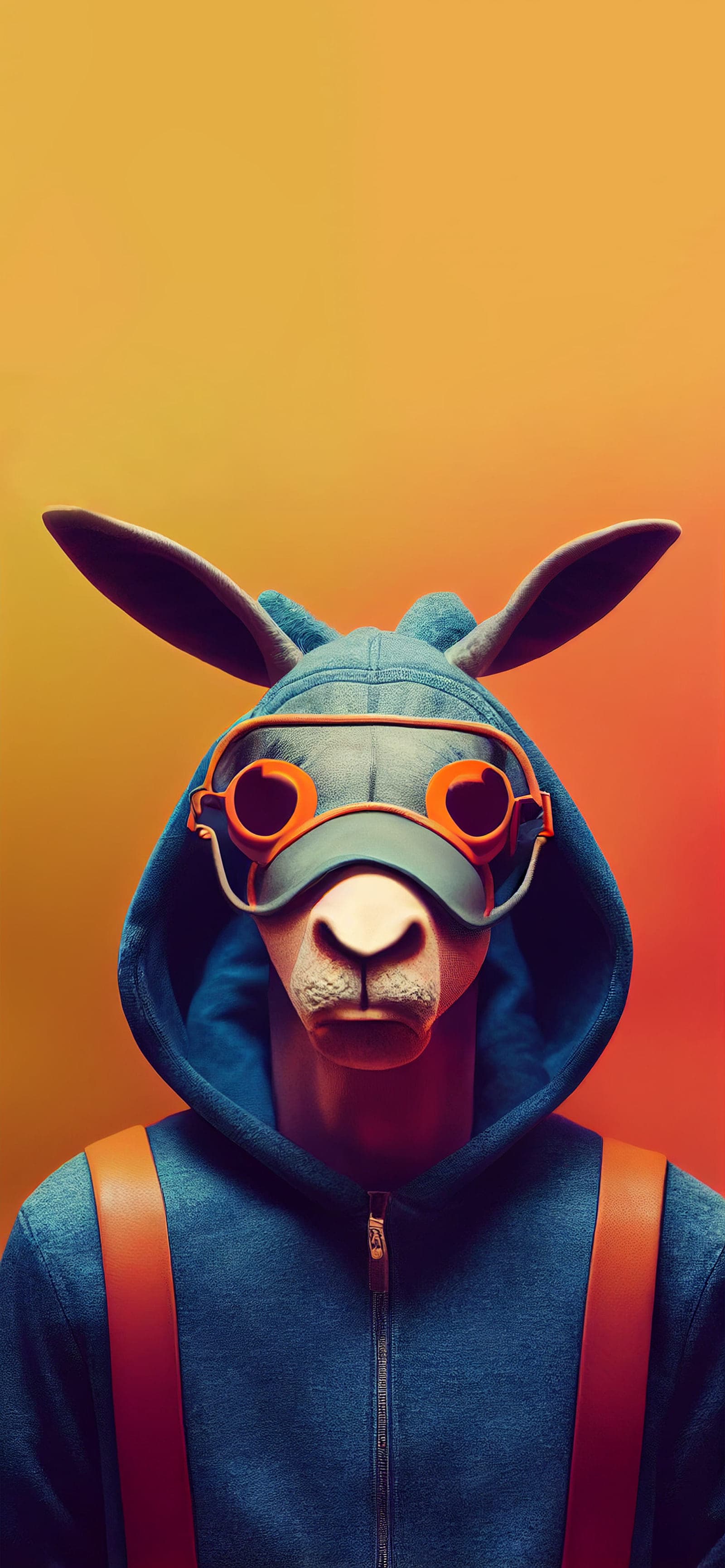 Kangaroo Casual - Pro phone wallpaper