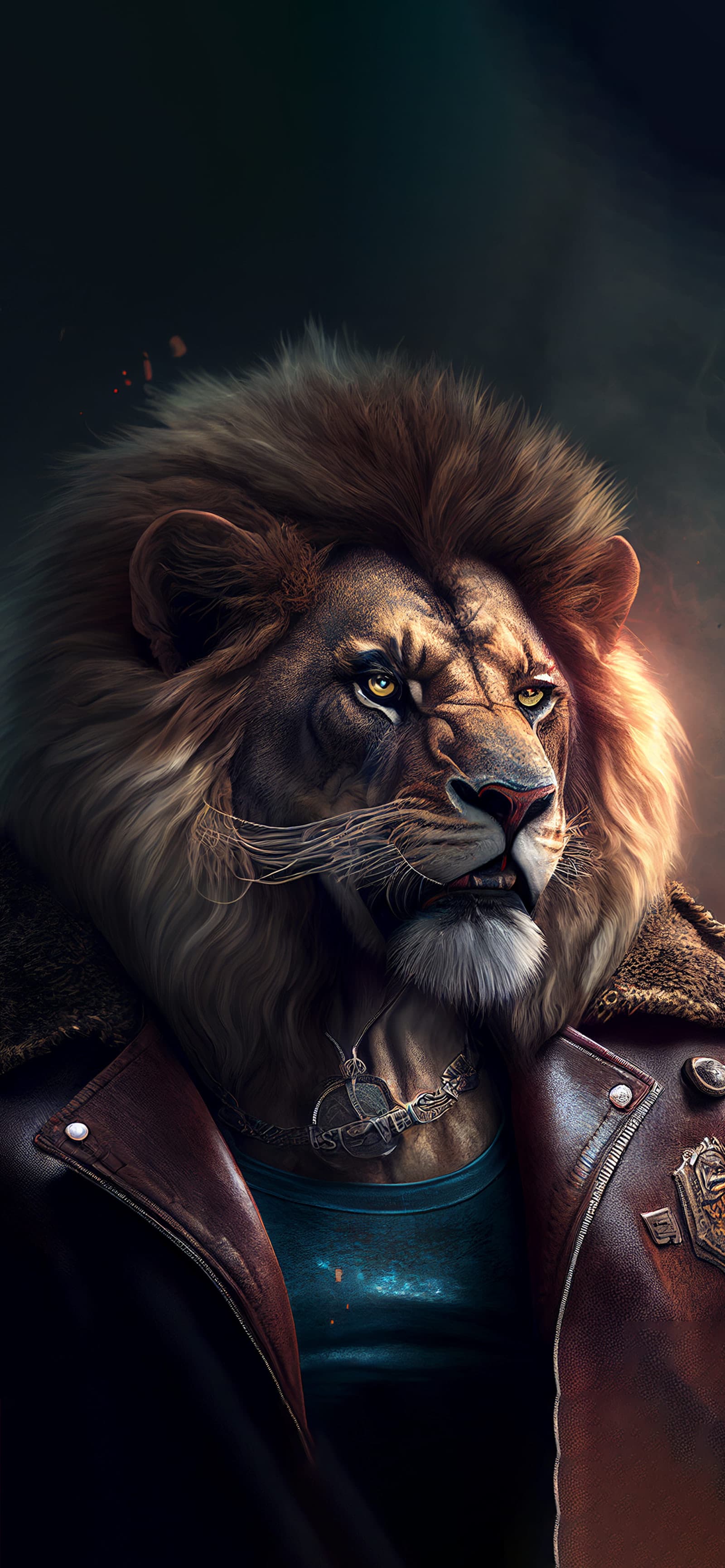 Lion Rider - Pro phone wallpaper