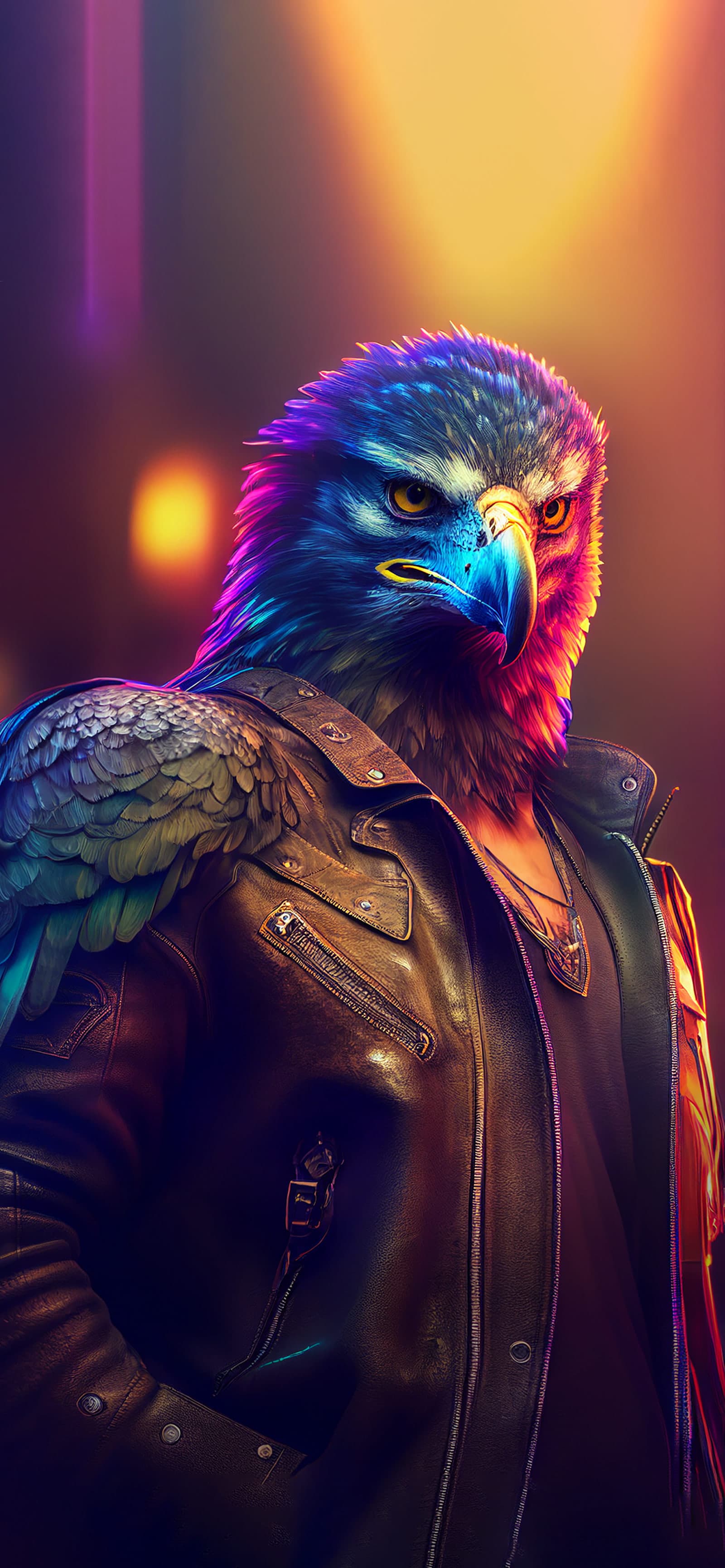 Eagle Biker - Pro phone wallpaper
